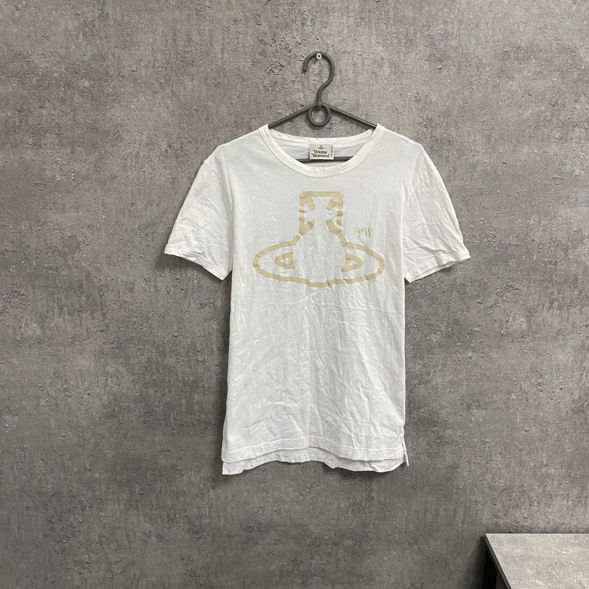 Vivienne Westwood Vivienne Westwood T-Shirt Big Logo Rare Retro Hype Y2K Size US L / EU 52-54 / 3 - 1 Thumbnail