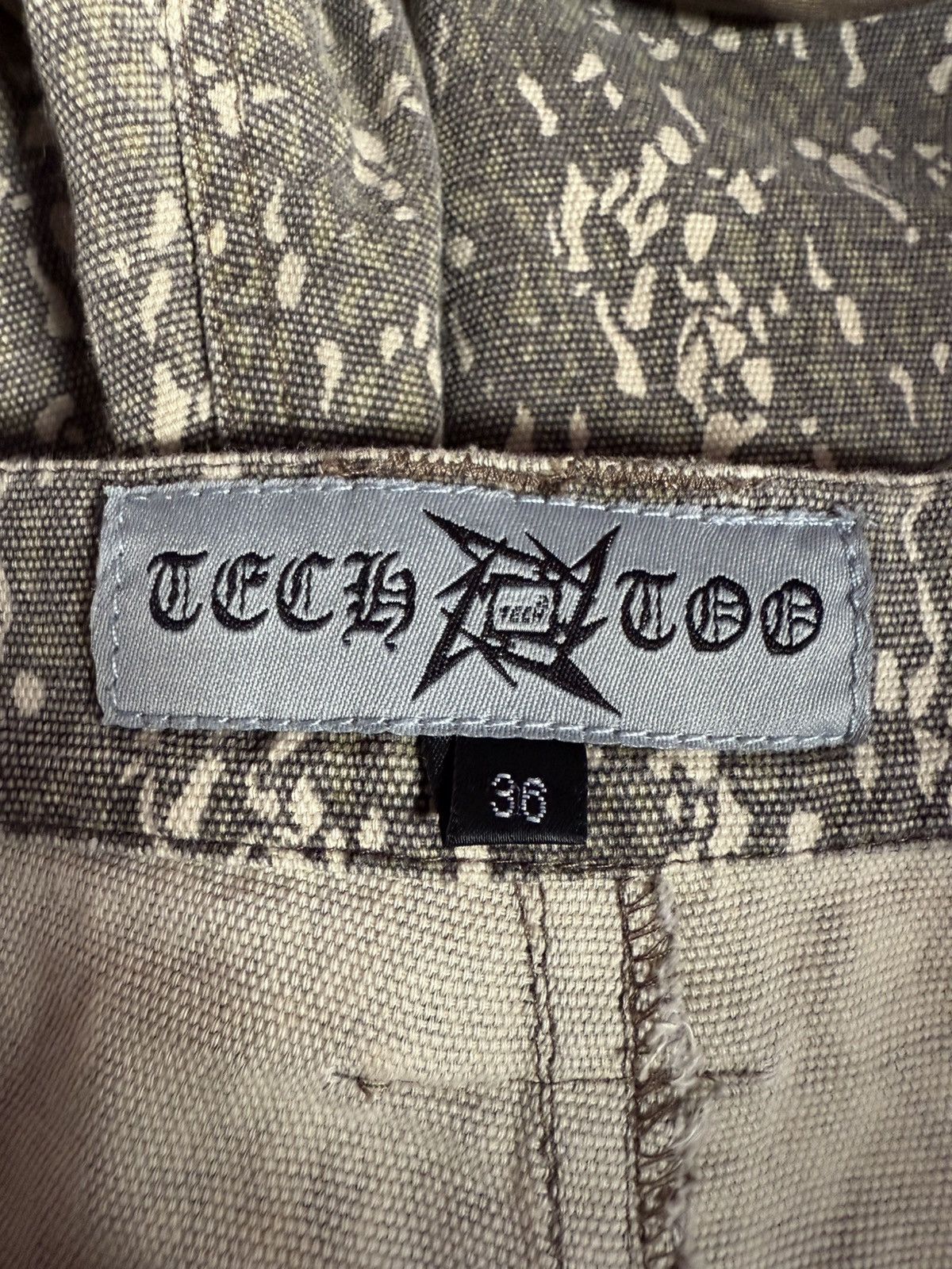 PPFM × semanticdesign Tech Too Japan Double Waist Parachute Alien Cargo Pants Size US 36 / EU 52 - 17 Thumbnail