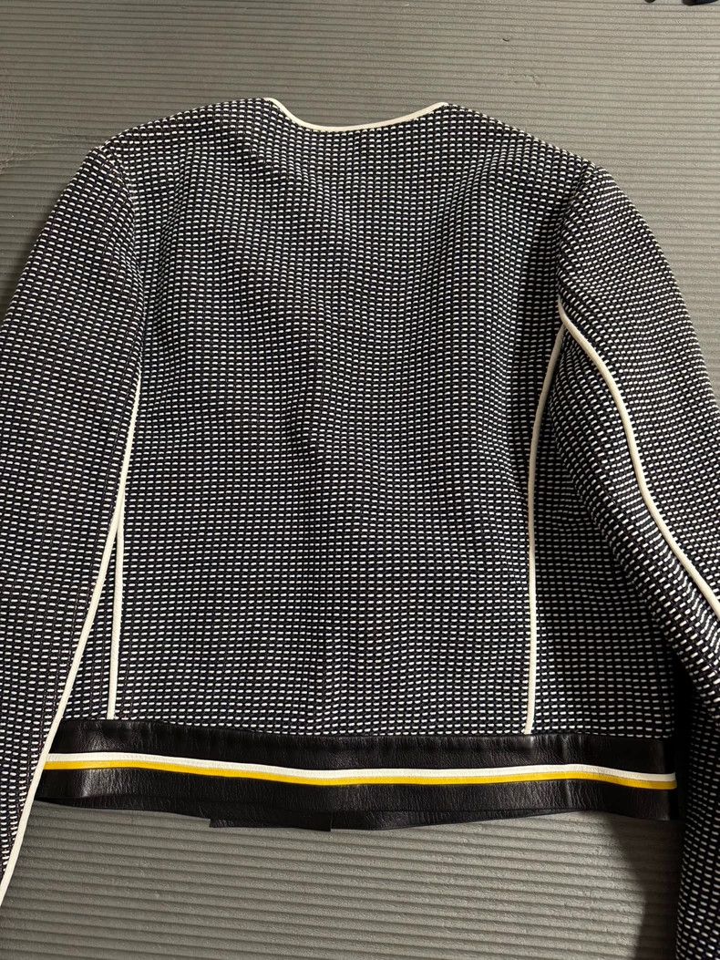 Fendi Fendi Leather-matched show jacket Size US XS / EU 42 / 0 - 2 Thumbnail
