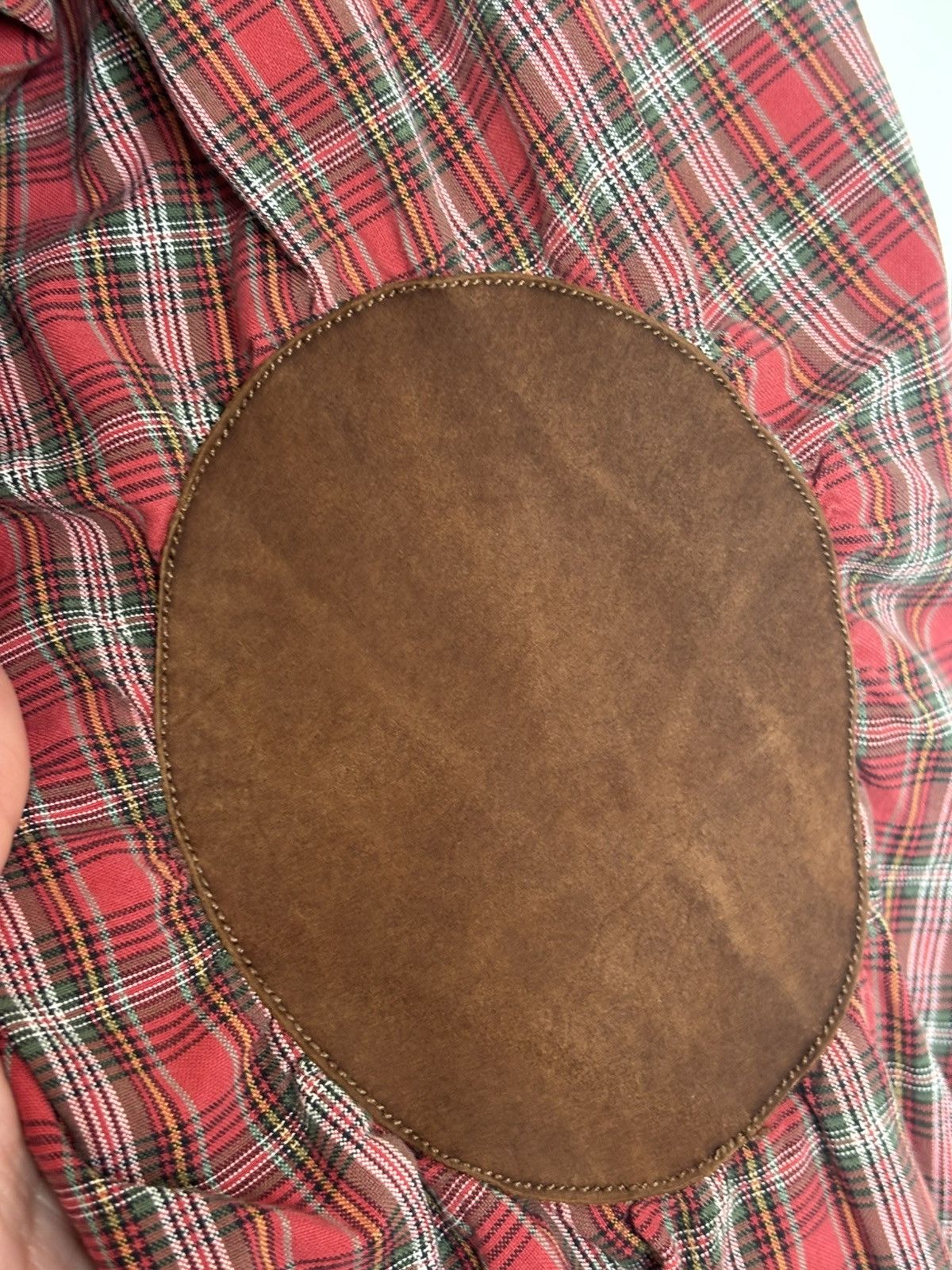 Polo Ralph Lauren Polo l Ralph Lauren Plaid Flannel Suede Elbow Patches XXL Size US XXL / EU 58 / 5 - 5 Thumbnail