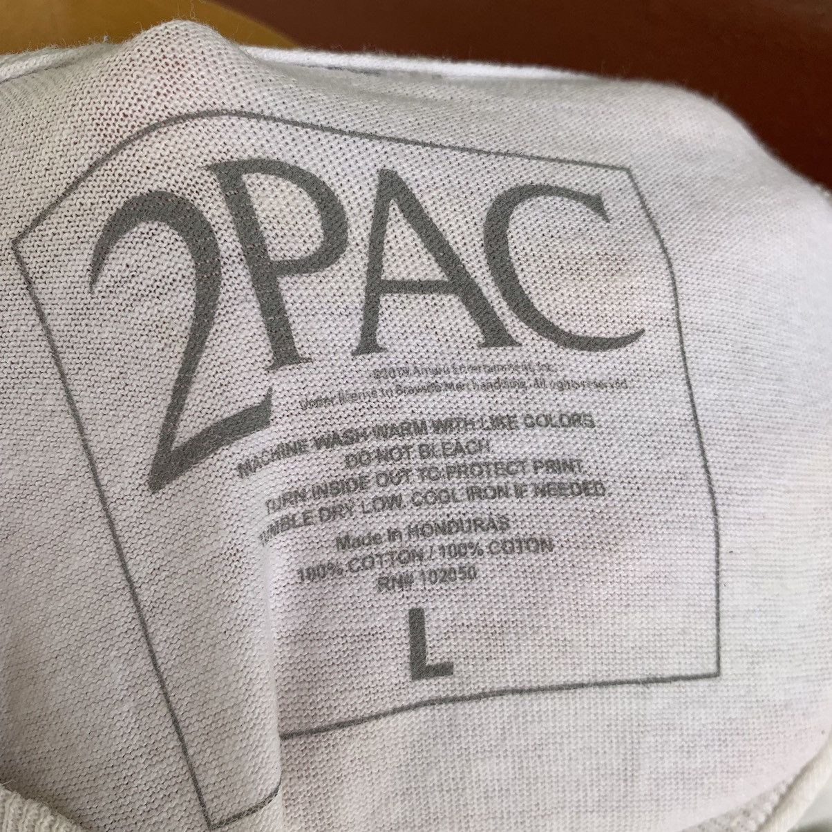 Band Tees Tupac Y2K 2Pac Streetwear Rap Tee Size US L / EU 52-54 / 3 - 4 Thumbnail