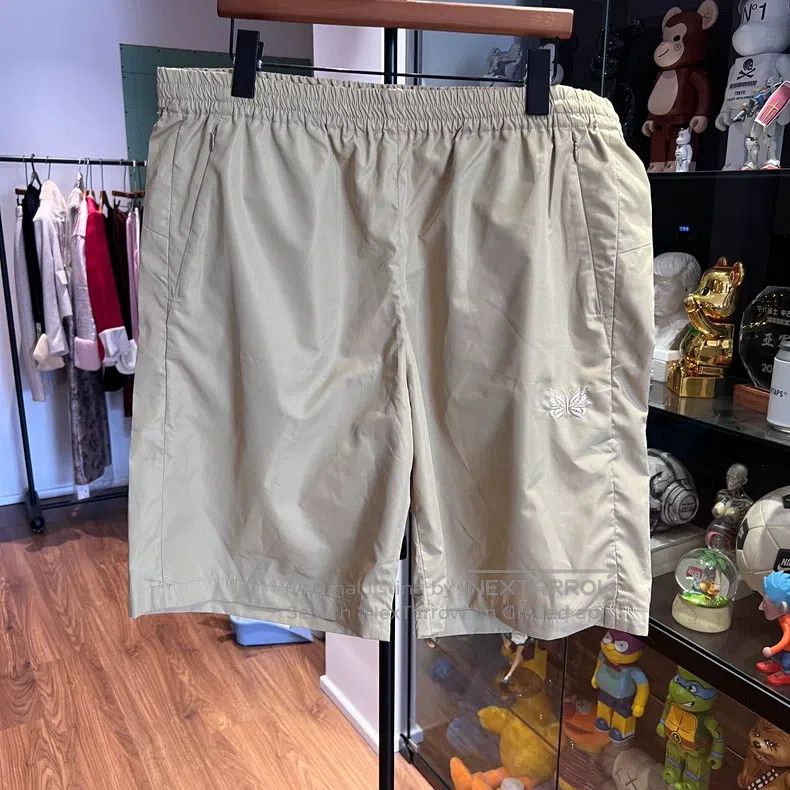 Needles Needles size XL Butterfly embroidered pants casual nylon sh Size US 34 / EU 50 - 1 Thumbnail