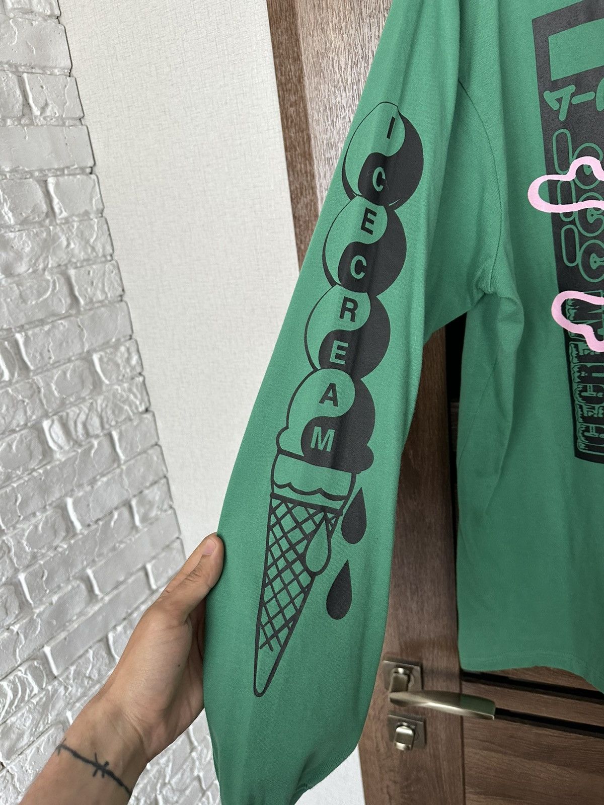 Icecream Icecream Billionaire Boys Club BBC Long Sleeve T-Shirt Size US XXL / EU 58 / 5 - 9 Thumbnail