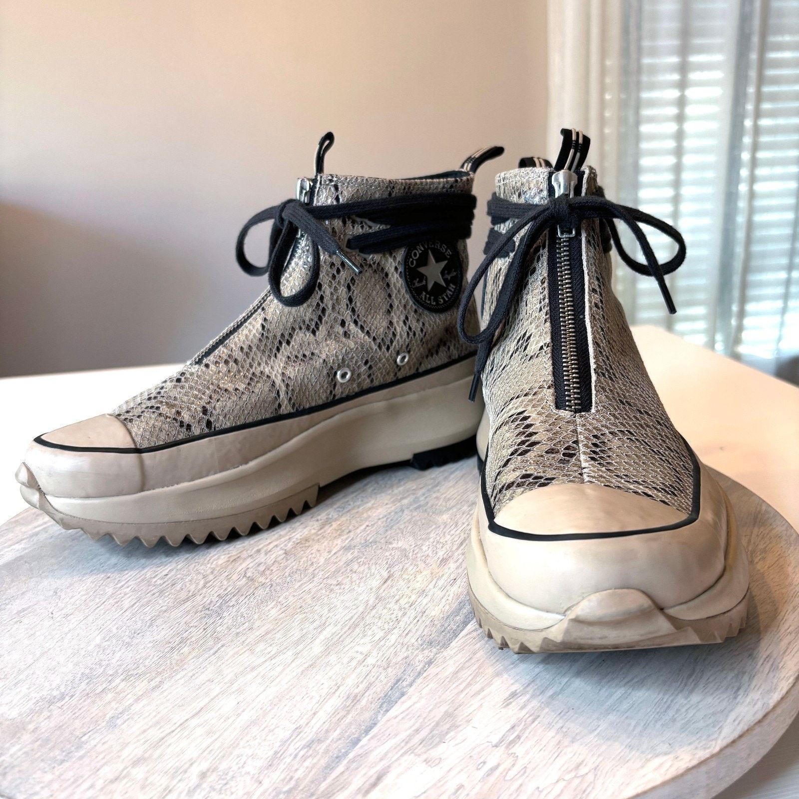 Converse Converse Run Star Snakeskin Sneakers Limited Edition Size 9 Size US 9 / IT 39 - 4 Thumbnail