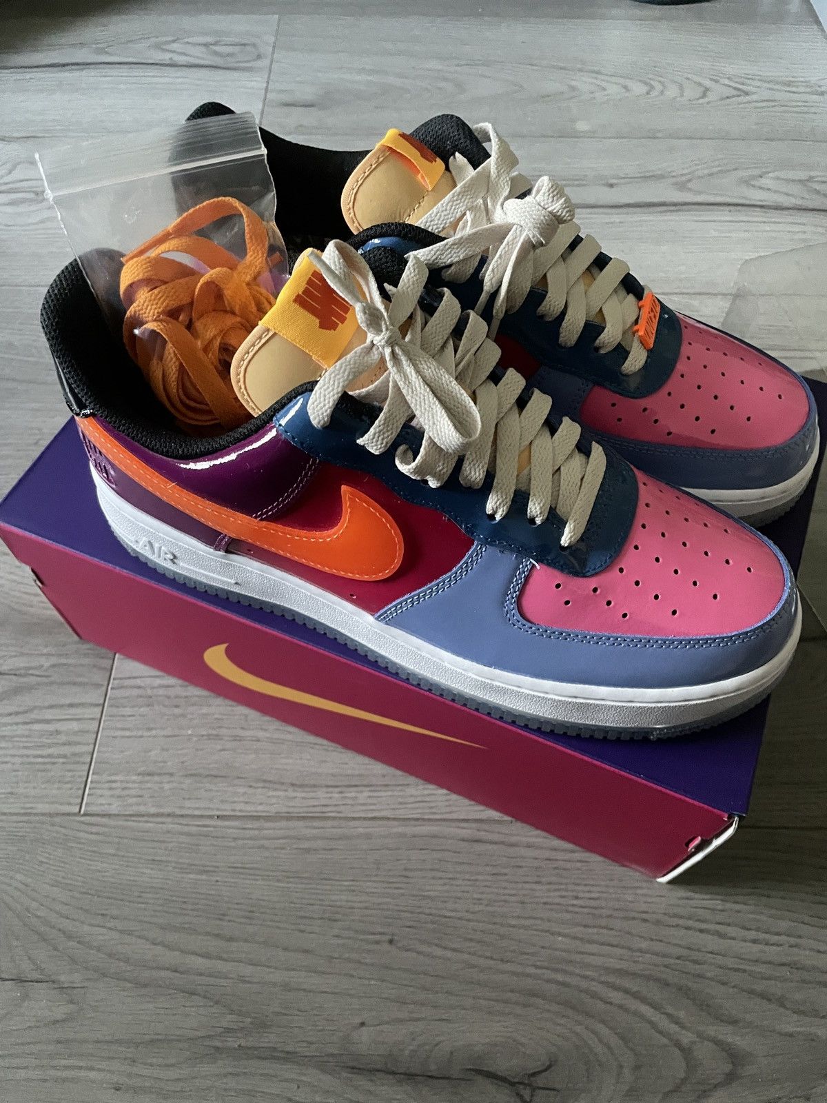 image of Nike x Undefeated Air Force 1 Undftd Low Sp Shoes, Men's (Size 9.5)