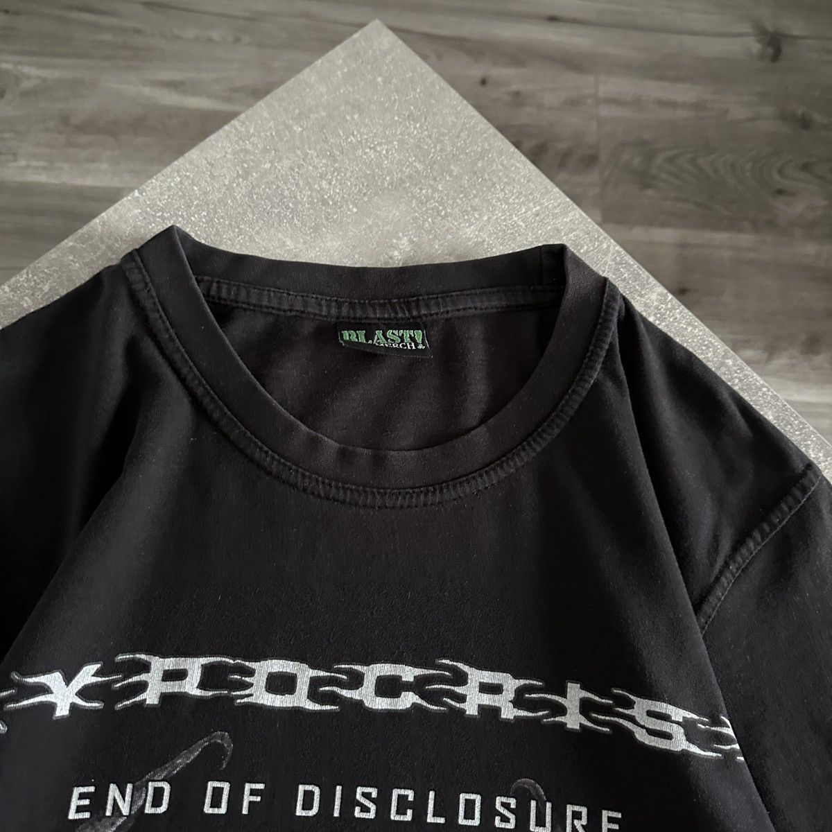 Band Tees Vintage 00s y2k Hypocrisy washed tee end of disclosure metal Size US M / EU 48-50 / 2 - 7 Thumbnail