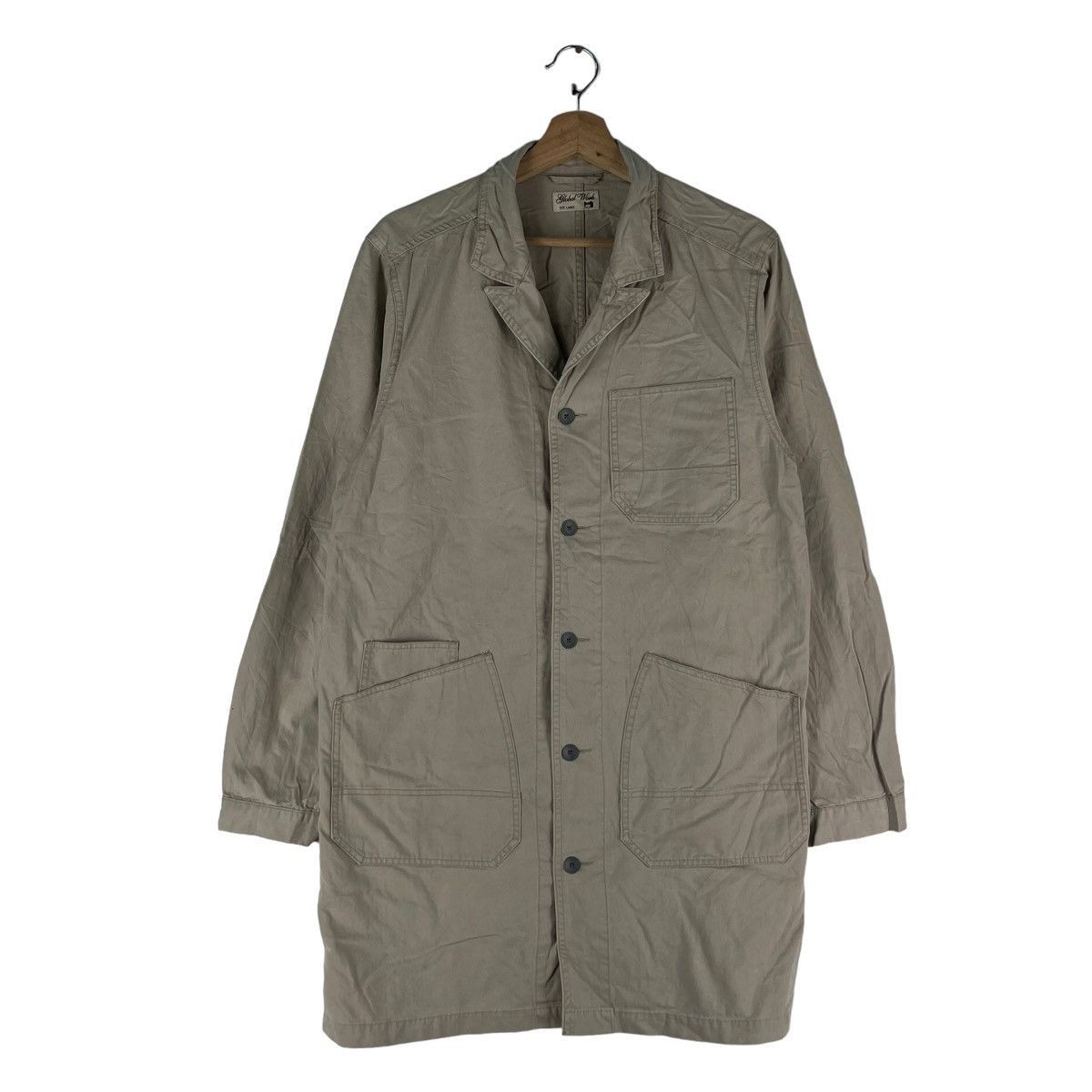 Japanese Brand 🔥90’s Vtg Chore Work Jacket Global Work Japan Issey Miyake Size US L / EU 52-54 / 3 - 2 Thumbnail