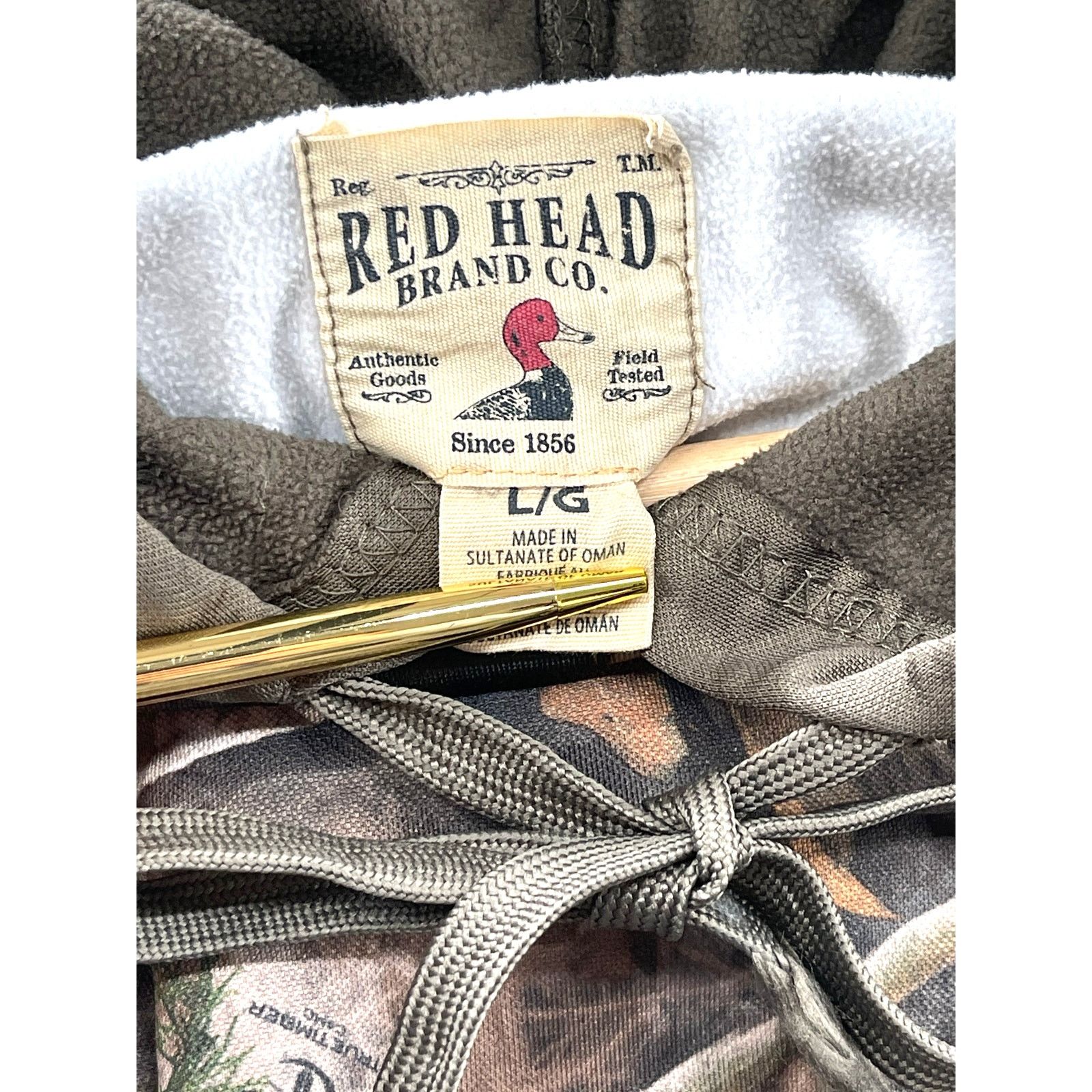 Realtree × Redhead × Vintage Vintage Red Head Brand Co. Realtree True Timber Camo Hoodie Size US L / EU 52-54 / 3 - 3 Thumbnail