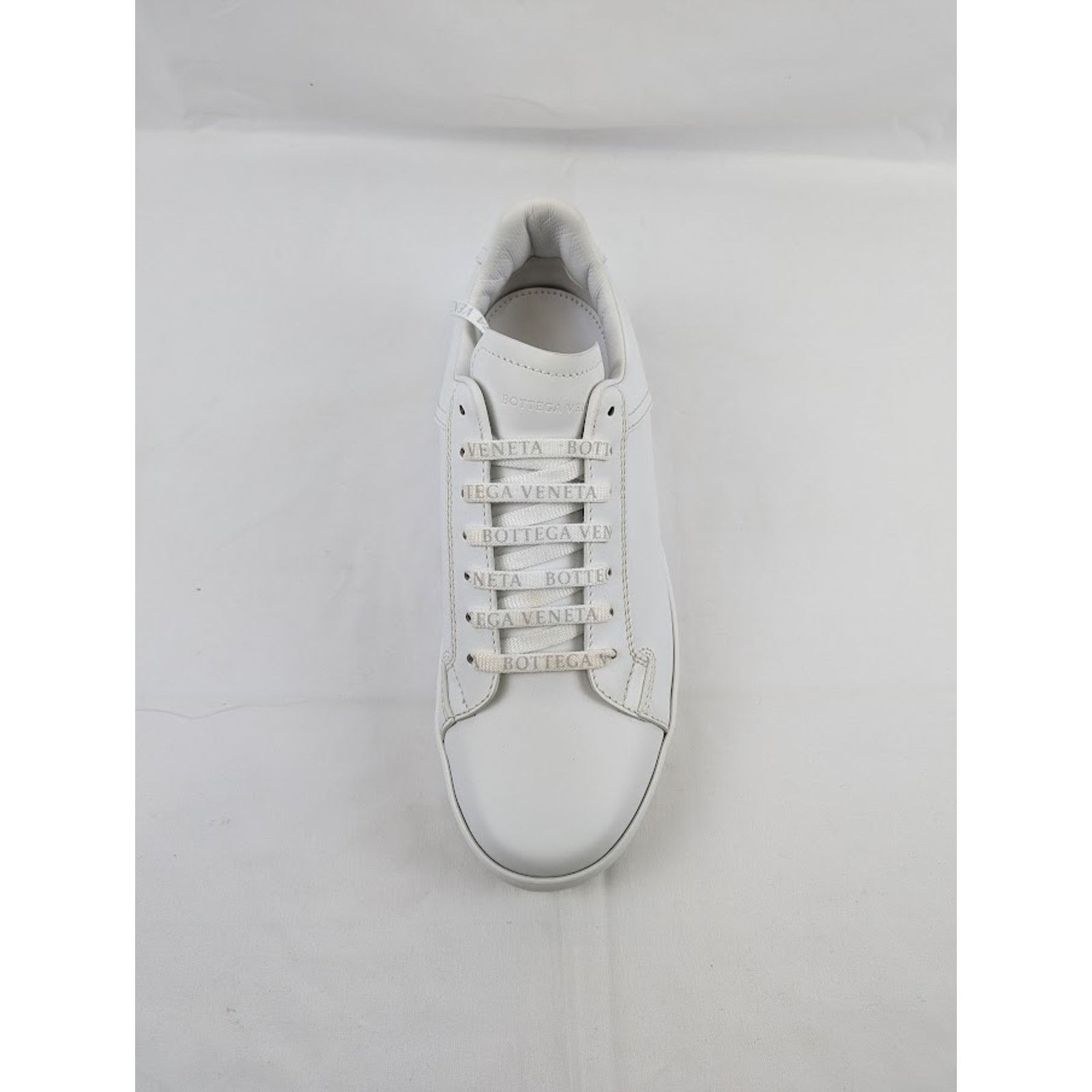 Bottega Veneta o1rshd1 Bolt Calf Sneaker Pelle S.GOMM in Optic White Size US 7.5 / EU 40-41 - 5 Thumbnail