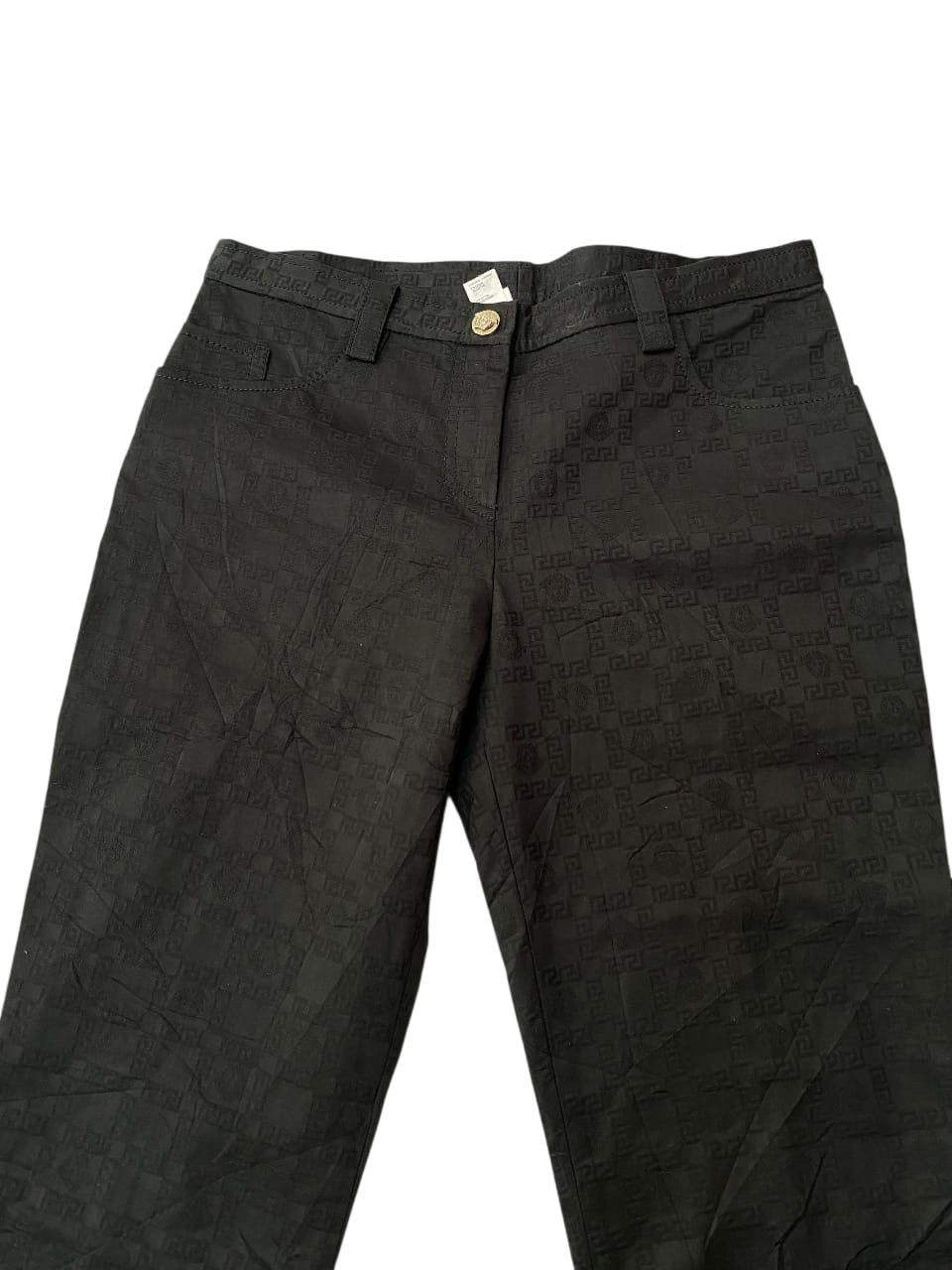 Versace Versace Monogram Flare pants Size 27" / US 4 / IT 40 - 2 Thumbnail