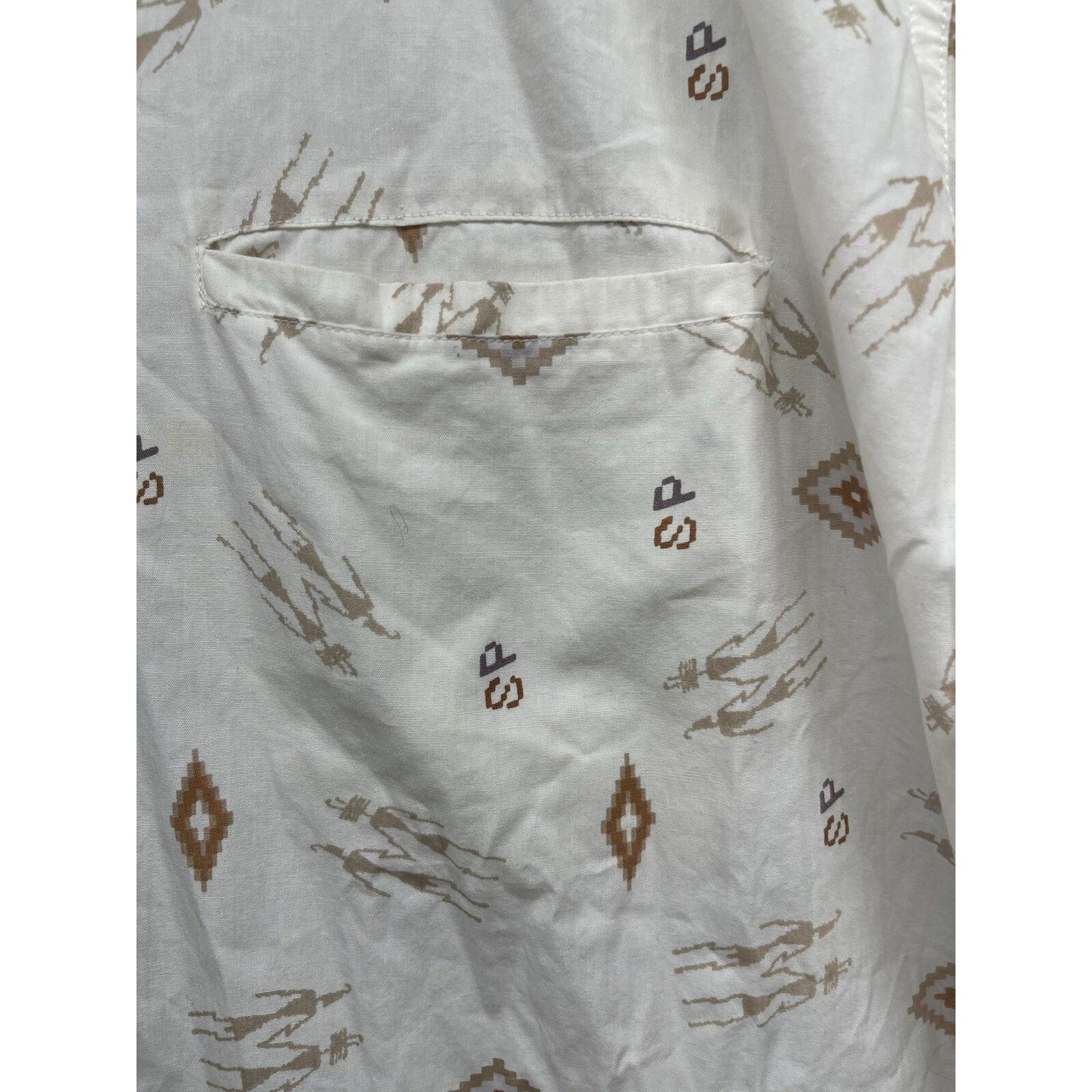 Southpole VINTAGE Southpole Shirt Mens XL Aztec All Over Print y2k 200 Size US XL / EU 56 / 4 - 2 Thumbnail