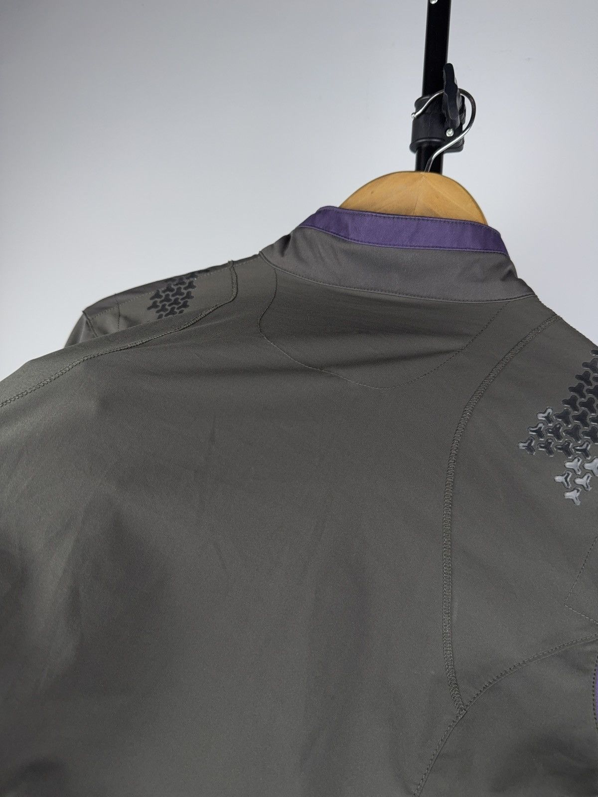 Asics Asics Women’s 00s Running Jacket Gray Purple Windbreaker Size XS / US 0-2 / IT 36-38 - 12 Thumbnail