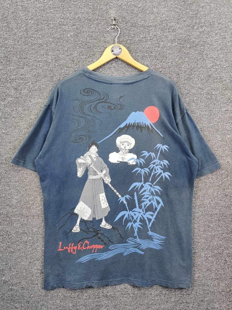 One Piece Vintage One Piece Luffy Anime Manga Tee Tshirt Size US XL / EU 56 / 4 - 1 Thumbnail