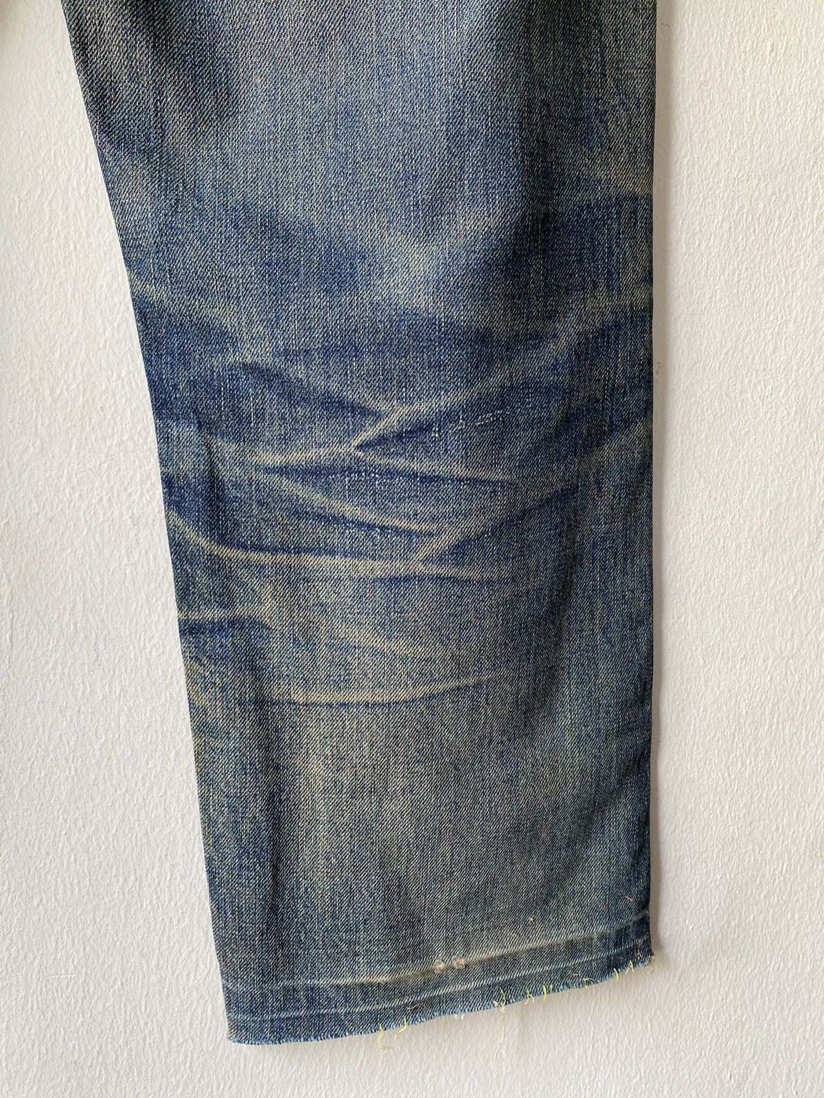 Levi's Vintage Levi’s 502XX Selvedge Rusty Distressed Denim Size US 33 - 14 Thumbnail