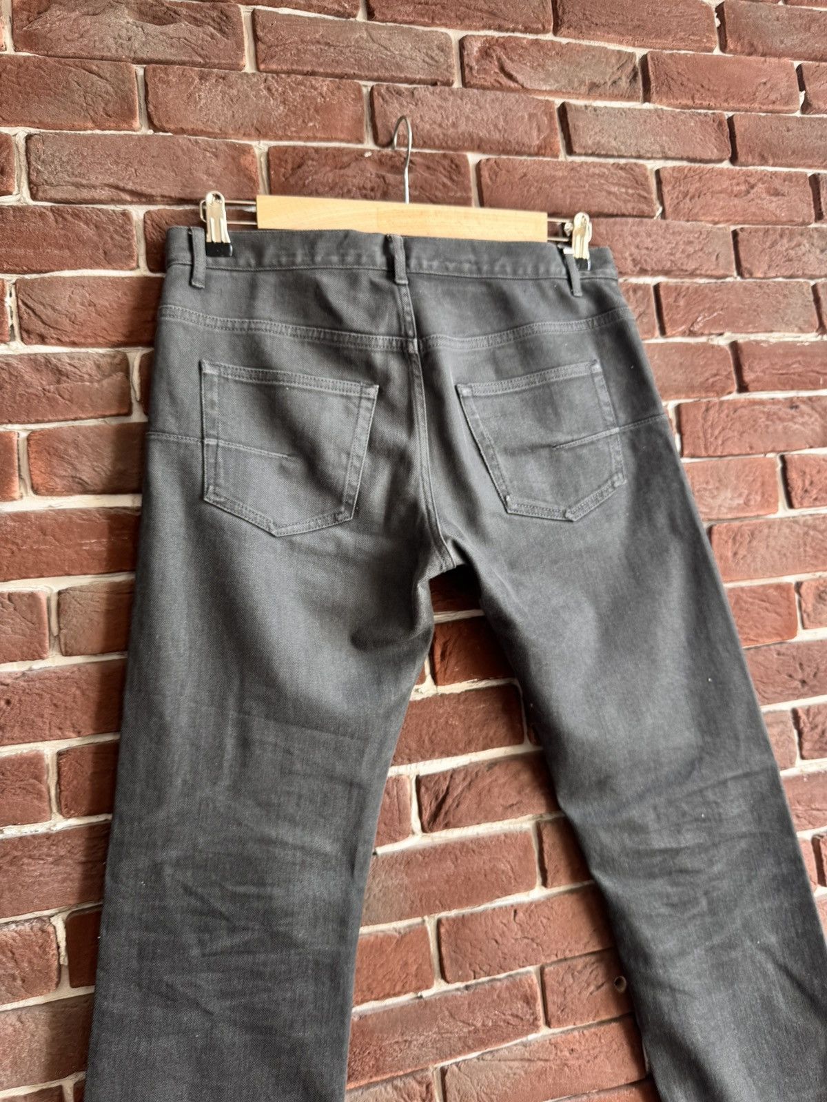Dior Dior Homme FW14 by Kris Van Assche Gray Washed Denim Jeans Size US 32 / EU 48 - 10 Thumbnail