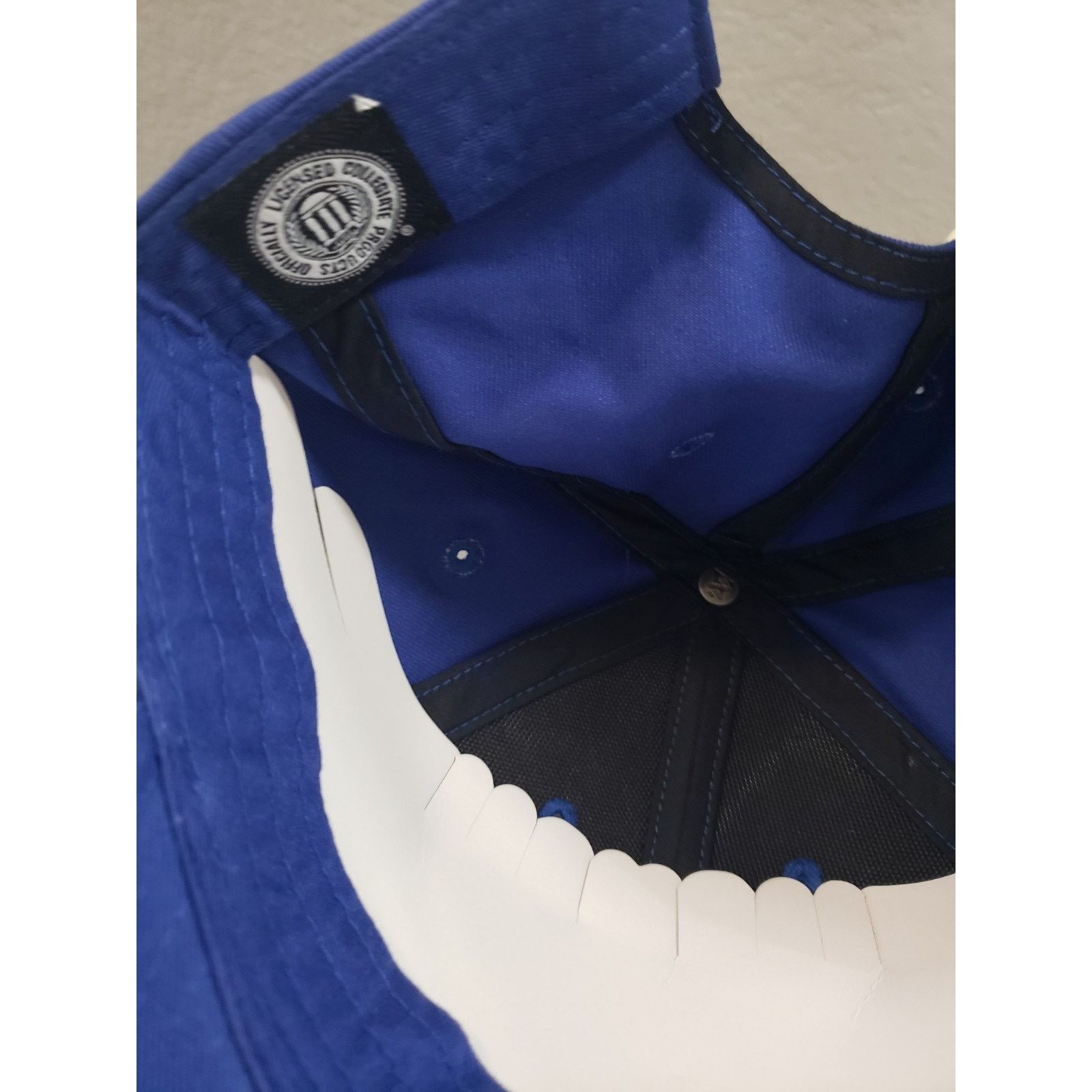 47 Southern Methodist SMU Mustangs Hat MVP Snap Blue 47 Brand Size ONE SIZE - 6 Thumbnail