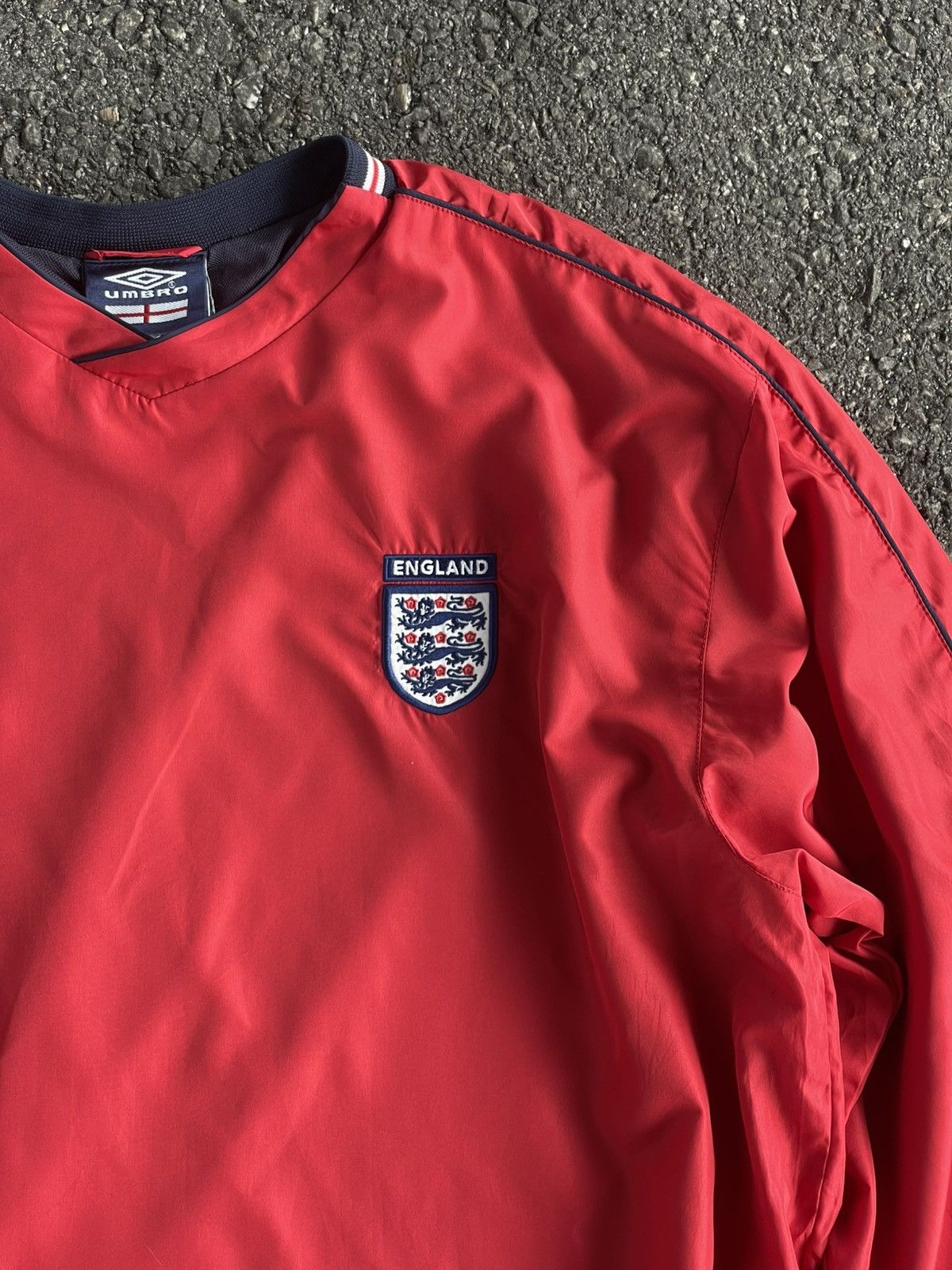 Umbro England Umbro Drill Top 2000-02 Size US L / EU 52-54 / 3 - 2 Thumbnail