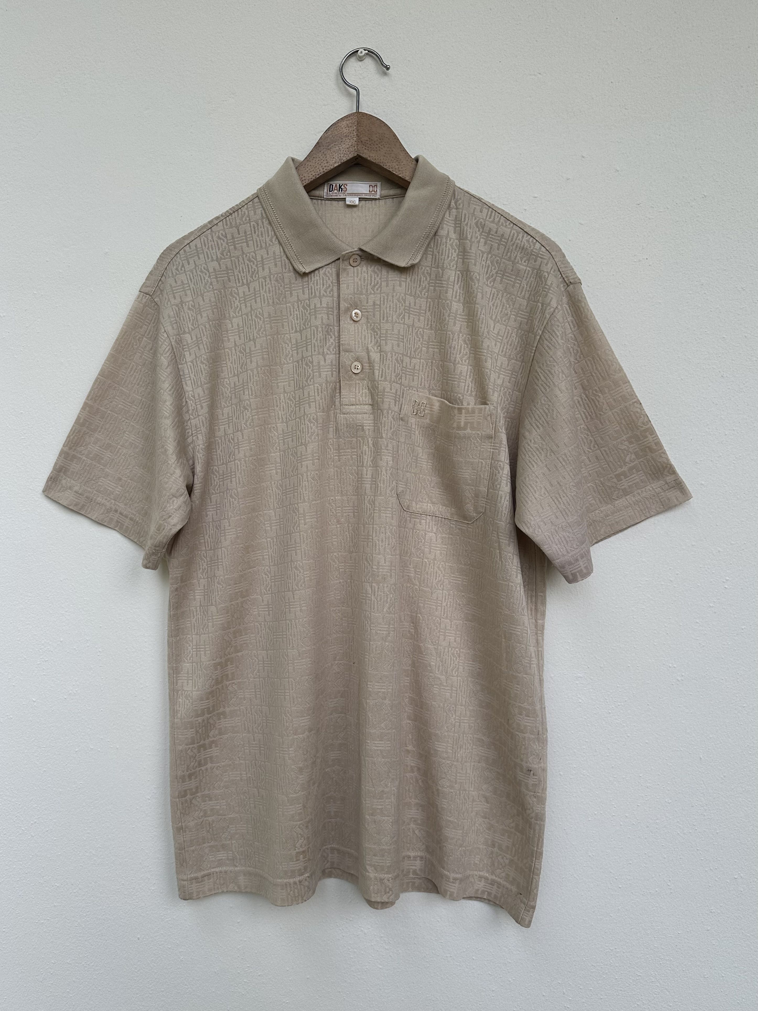 image of Daks London Vintage Monogram Daks Golf London, Men's (Size Large)