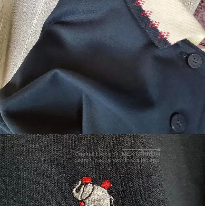 Kenzo KENZO Long Sleeve Polo Shirt for Men . Size US M / EU 48-50 / 2 - 6 Thumbnail