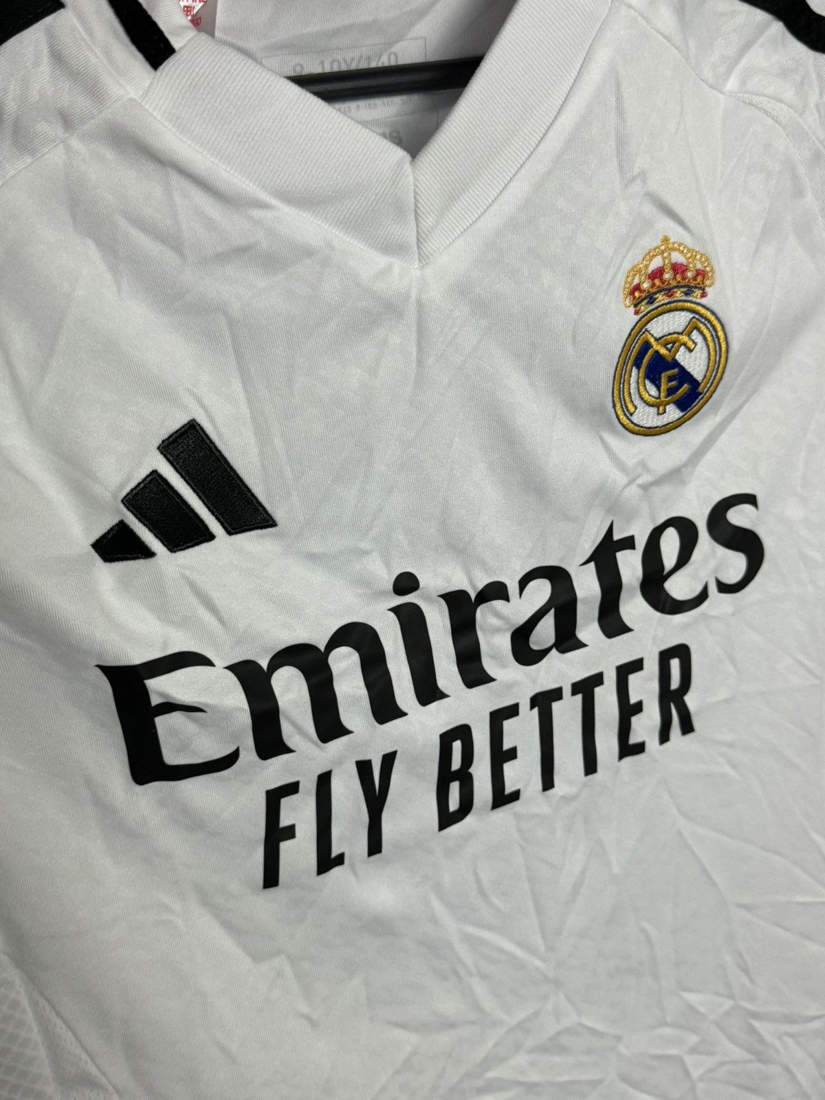 Adidas KIDS New Real Madrid 24/25 Home Mbappe Football Jersey Size US XS / EU 42 / 0 - 4 Thumbnail