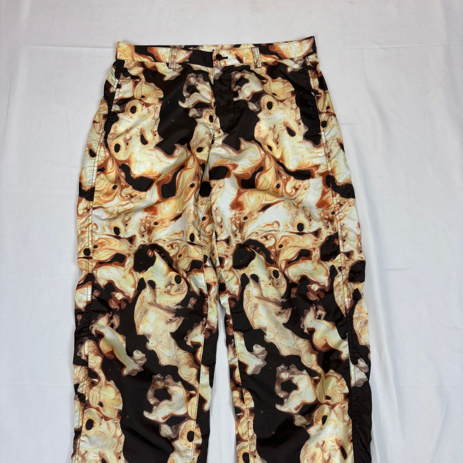 Issey Miyake Issey Miyake RTW AW2010 Lava Print Pants Men's 3/L Size US 34 / EU 50 - 2 Thumbnail