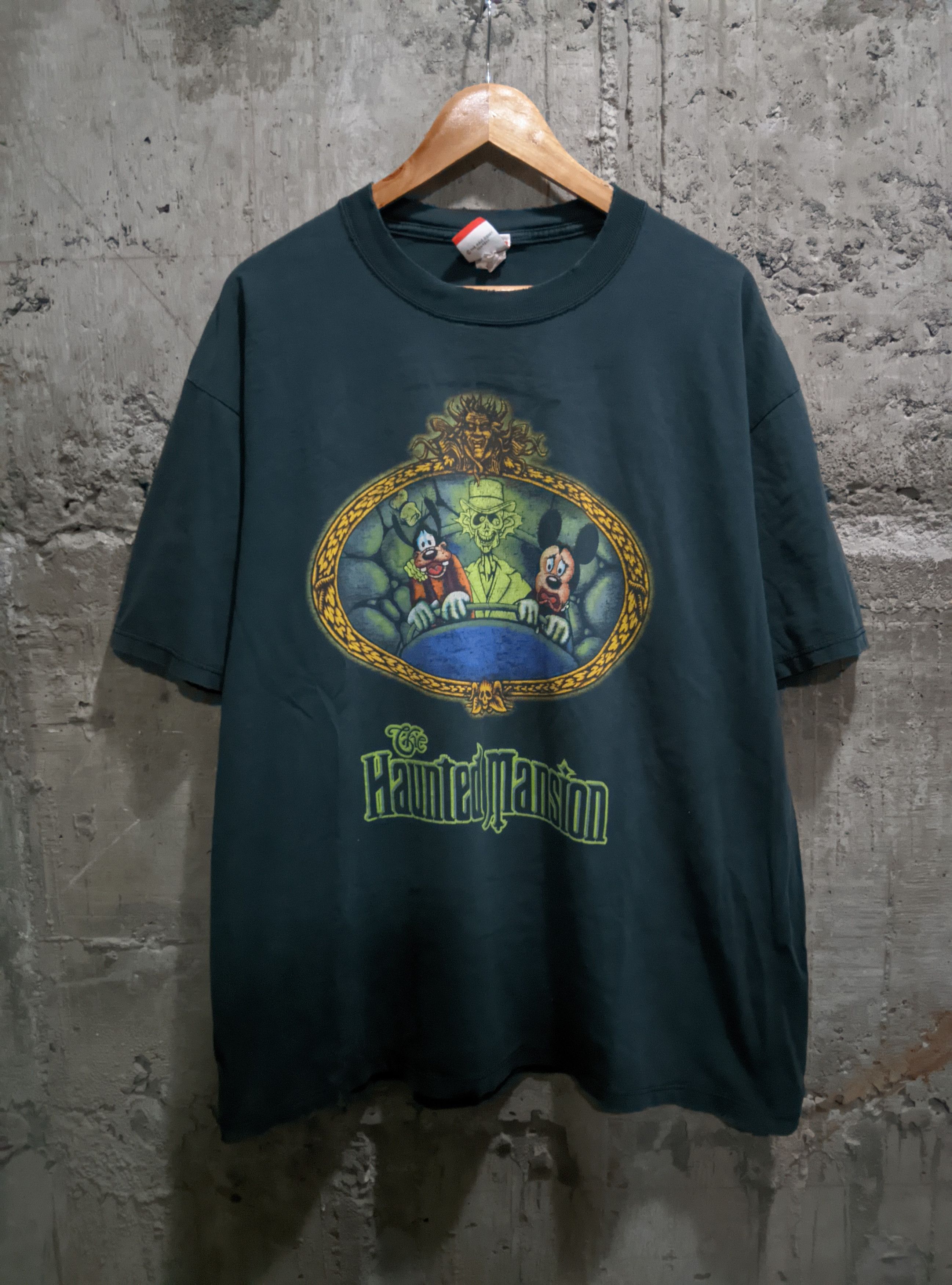 Vintage 90s Disney haunted mansion distressed thrashed erd