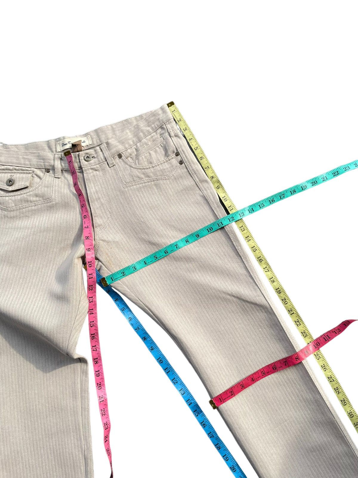 Deus Ex Machina Deux Concept Labo Herringbone Twill Denim Size US 35 - 19 Thumbnail