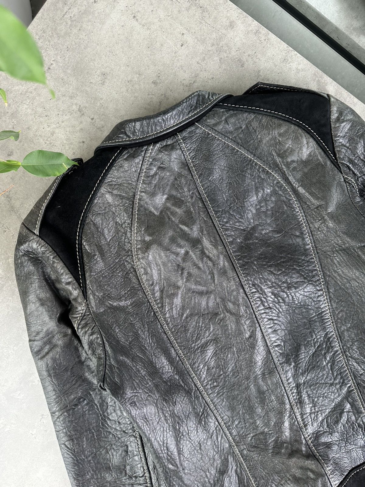 Japanese Brand Vintage Leather Jacket Size S / US 4 / IT 40 - 10 Thumbnail