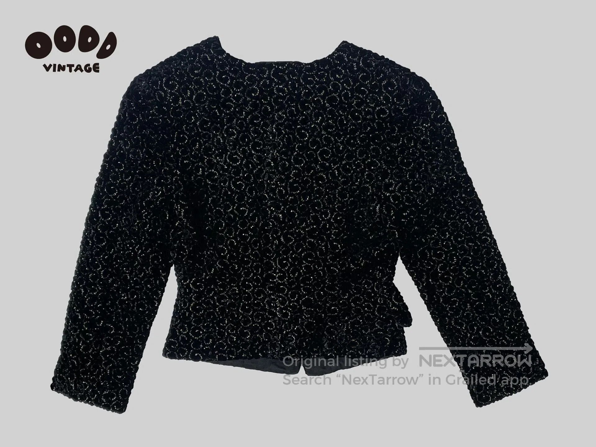 Dior Christian Dior Velvet Embroidered Jacket Set. Size XS / US 0-2 / IT 36-38 - 3 Thumbnail