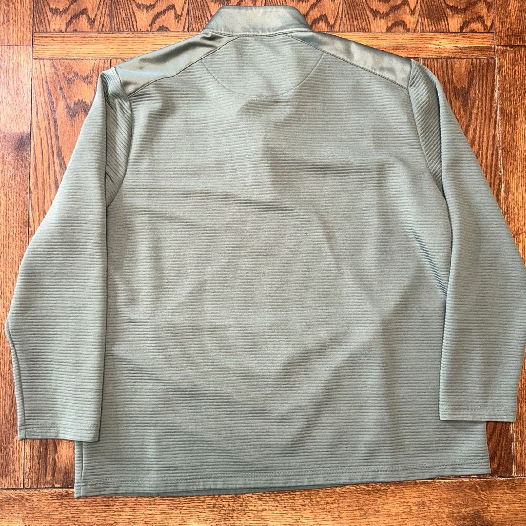 Callaway Callaway Pullover Mens 3XL Green Opti-Dri Golf 1/4 Zip Ribbed Performance Top Size US XXL / EU 58 / 5 - 7 Thumbnail