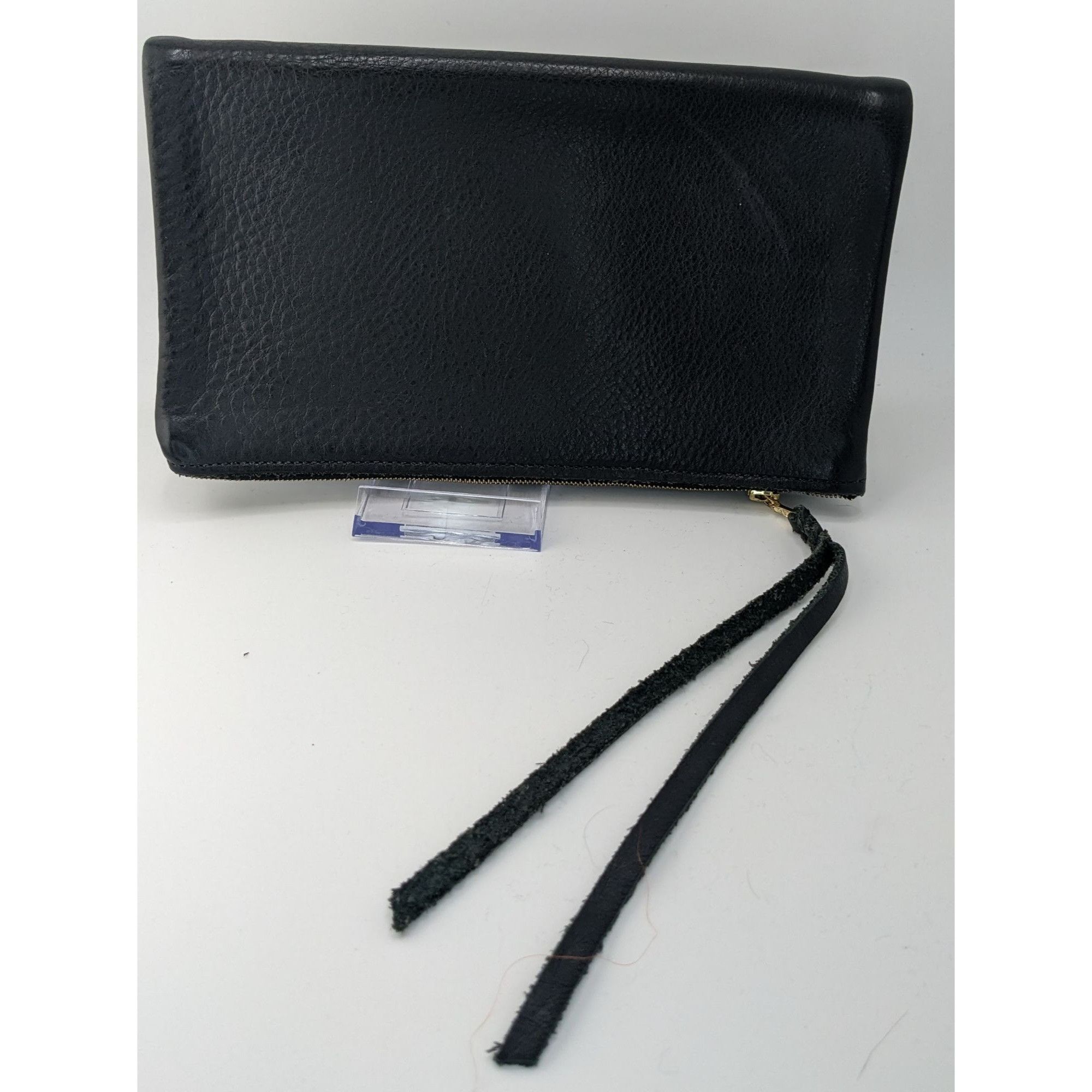 Other Western Ranchlands Black Leather Fold Over Clutch Chico Basi Size ONE SIZE - 2 Thumbnail