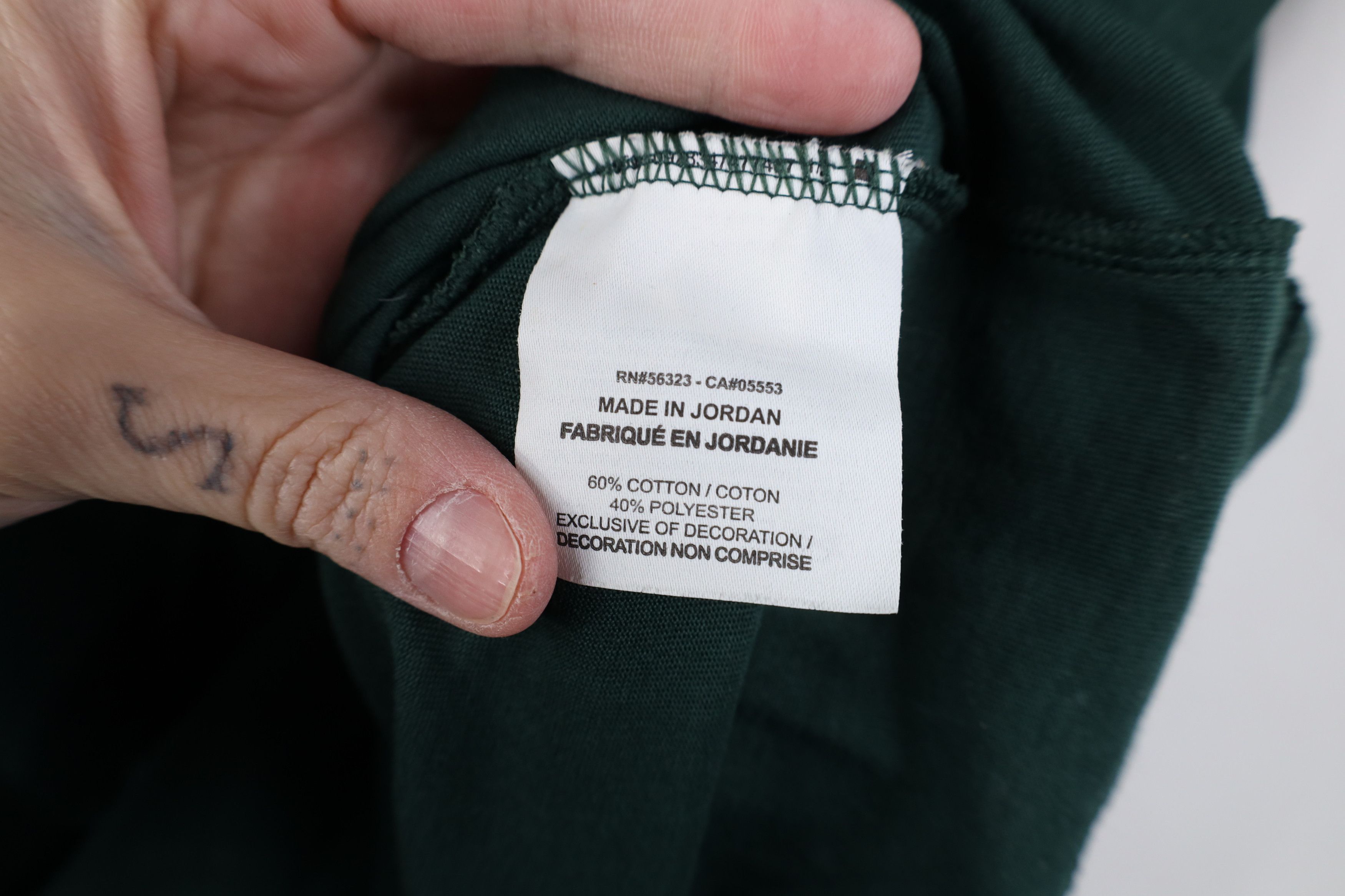 Nike Nike Member Issued Michigan State University Band T-Shirt Size US S / EU 44-46 / 1 - 11 Thumbnail