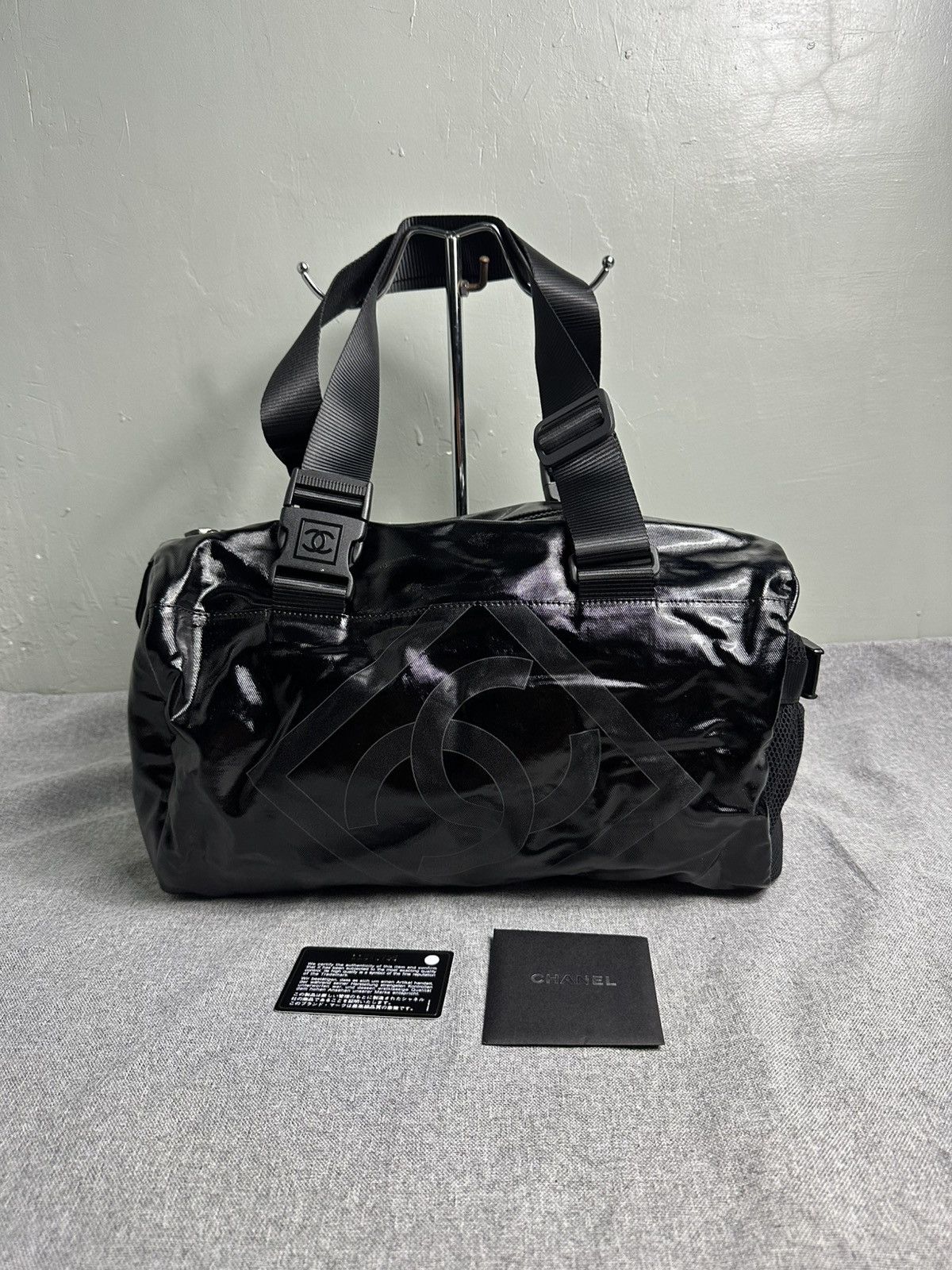 Chanel Chanel Sport Line PVC Coated Canvas Bowling Bag Size ONE SIZE - 1 Thumbnail