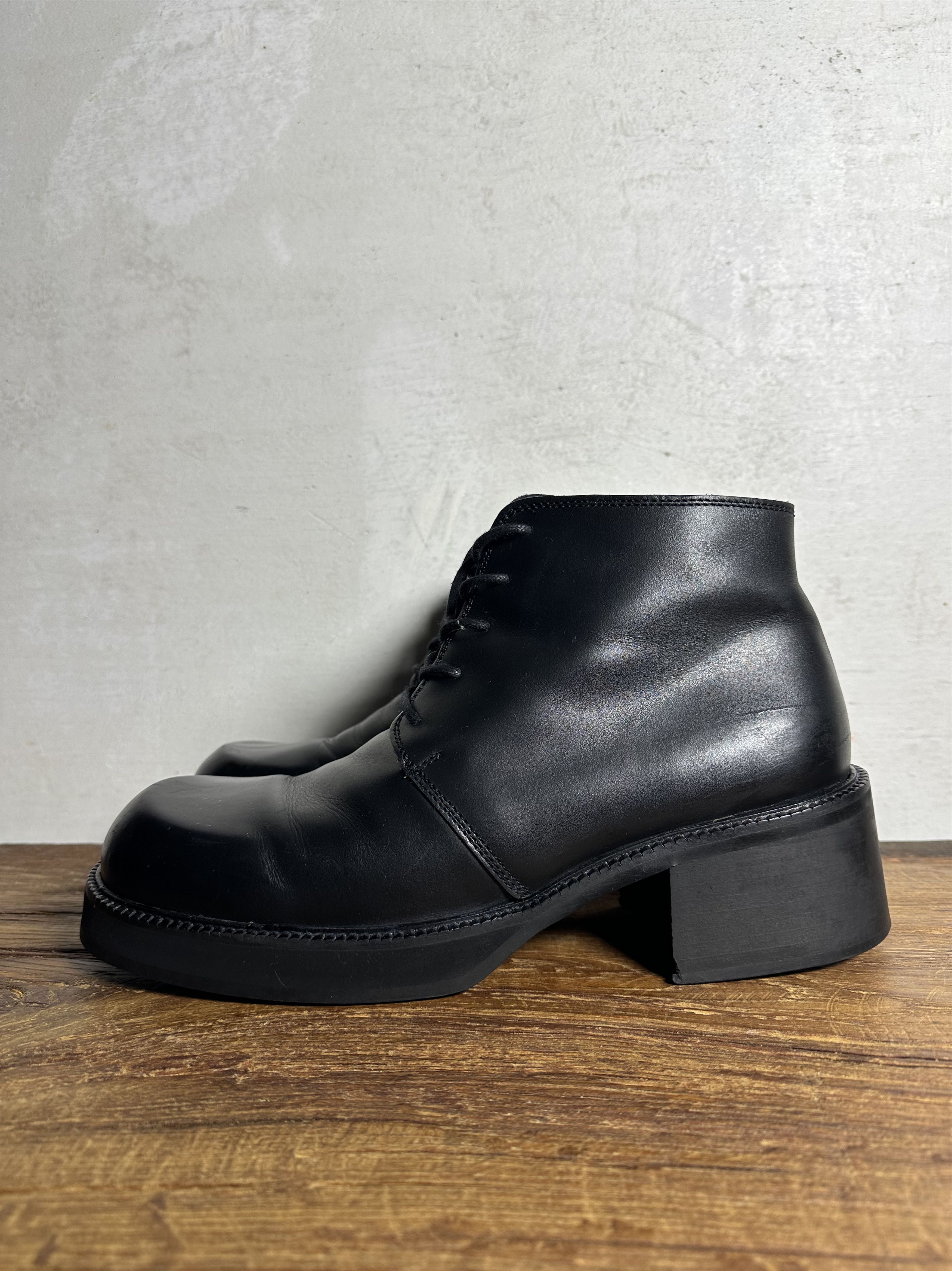 Handmade Custom Ordered High Heel Mens Boots Size US 12 / EU 45 - 2 Thumbnail