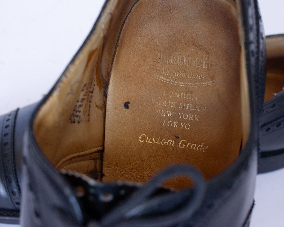 Church's Church’s Custom Grade Leather Wingtip Shoe’s Made in England Size US 10 / EU 43 - 13 Thumbnail