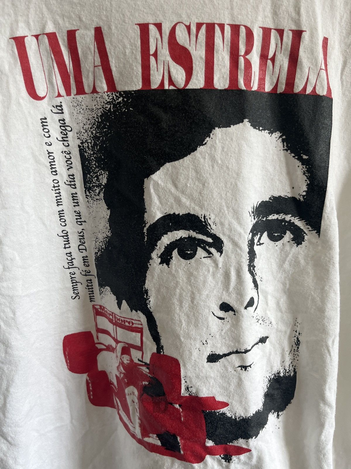 Vintage Rare Vintage Loopy Hotel Long Sleve Shirt Aryton Senna Size US M / EU 48-50 / 2 - 4 Thumbnail