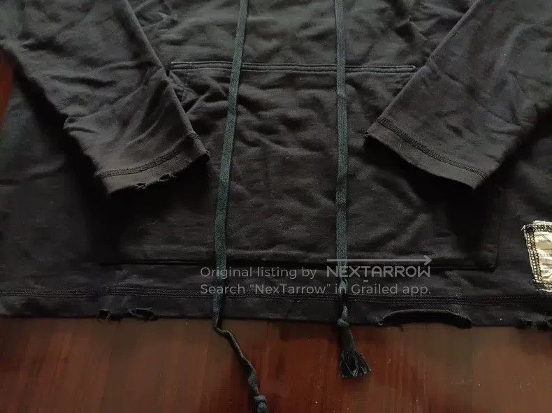 Greg Lauren Greg Lauren Black artist hoodie Size US XL / EU 56 / 4 - 4 Thumbnail