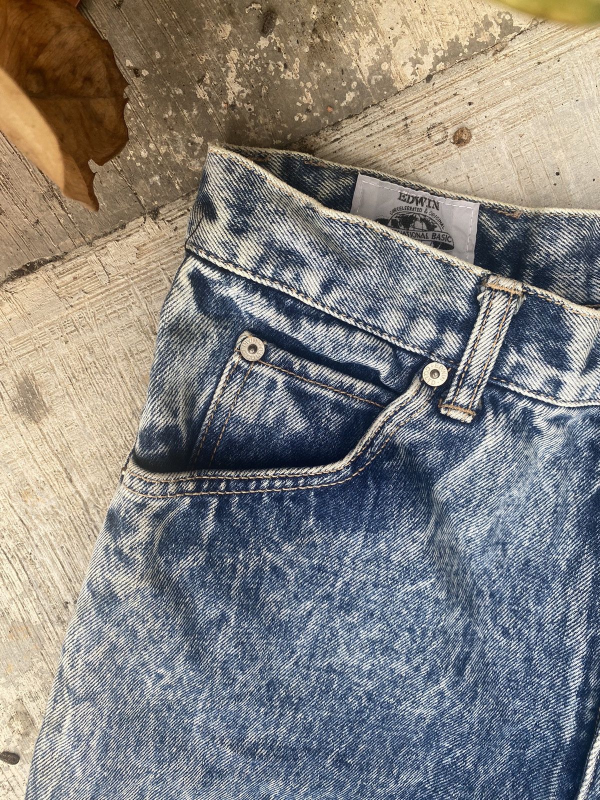Edwin Vintage Edwin Lot 1431-96 Asid Wash Custom Shorts Size US 28 / EU 44 - 5 Thumbnail