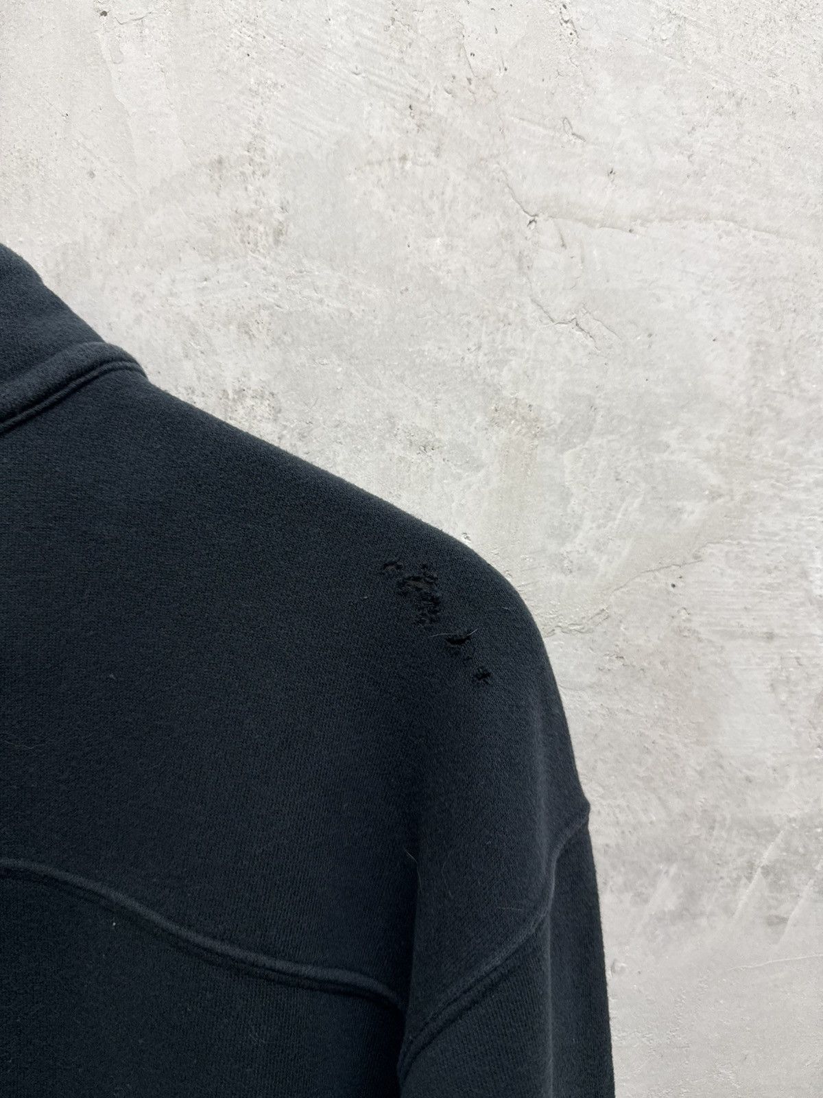 Nike 2000s Distressed Nike Half Zipper Sweatshirt Size US L / EU 52-54 / 3 - 4 Thumbnail