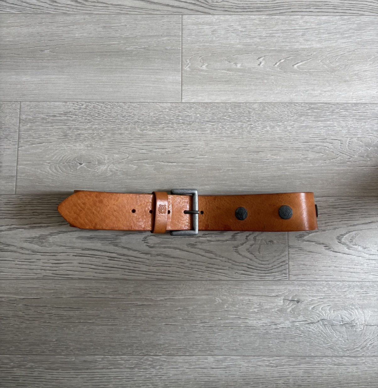 Jean Paul Gaultier × Vintage Jean Paul Gaultier JPG Leather Belt Metal Logo Archive Size ONE SIZE - 1 Thumbnail