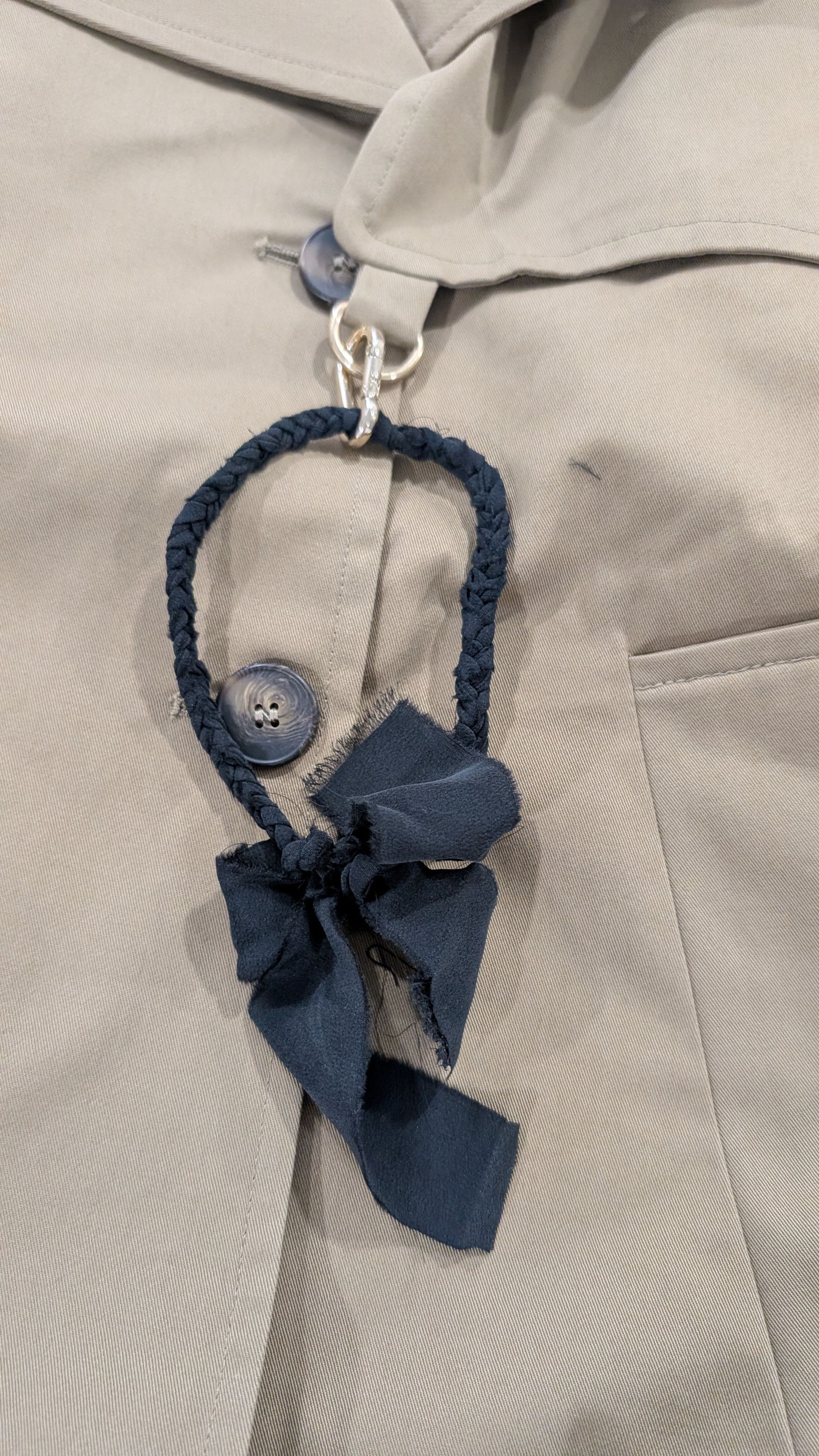 Silk Laundry Silk Laundry The Italian Trench Coat Womens L Size L / US 10 / IT 46 - 15 Thumbnail