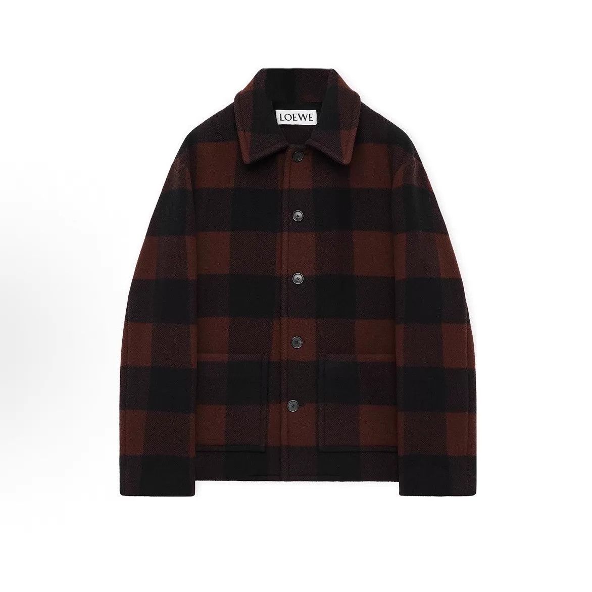 Loewe LOEWE Gingham Black Red Jacket Size US L / EU 52-54 / 3 - 1 Thumbnail