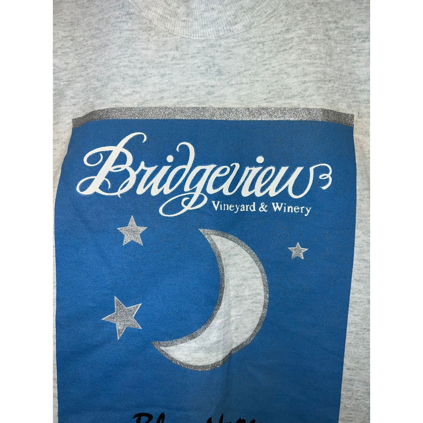 Vintage Vintage Wine Shirt Bridgeview Vineyard Oregon Riesling XL Size US XL / EU 56 / 4 - 4 Thumbnail