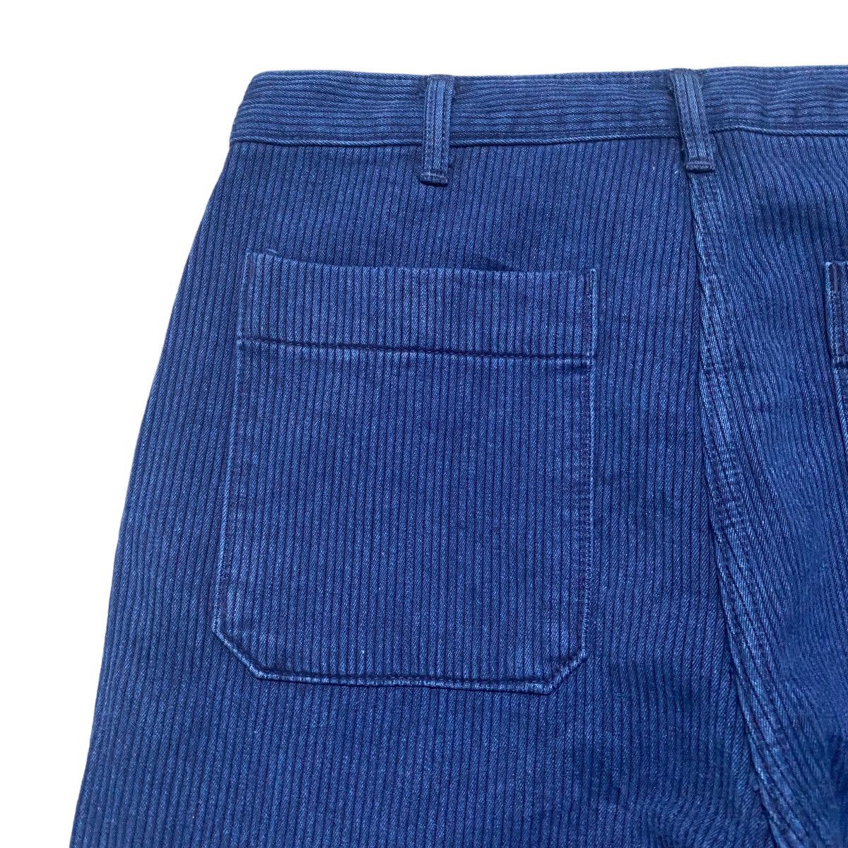 Japanese Brand Made In Indigo Work Pants Stripe Size US 28 / EU 44 - 8 Thumbnail