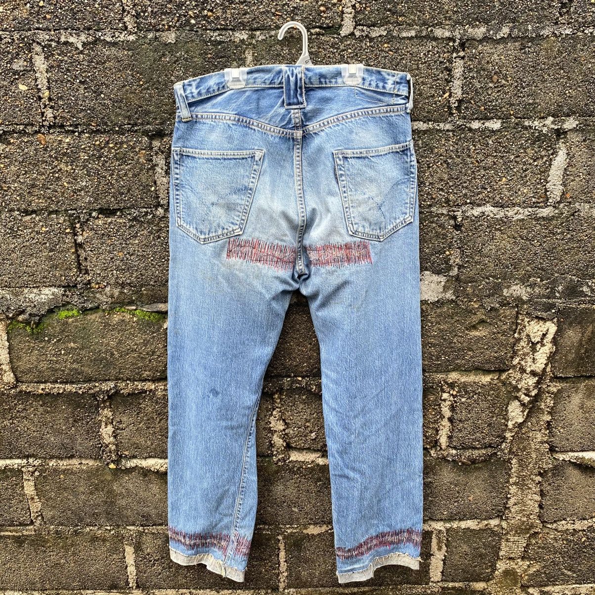 Blue Blue Japan × Japan Blue × Le Grande Bleu (L.G.B.) Vintage Blue Blue H.R Market Selvedge Jeans Blue Colour Size US 36 / EU 52 - 7 Thumbnail