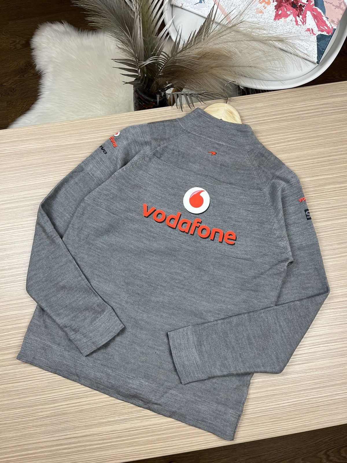 Mercedes-Benz × Other × Vintage Mercedes Benz Vodafone racing polo long sleeve Size US XL / EU 56 / 4 - 11 Thumbnail