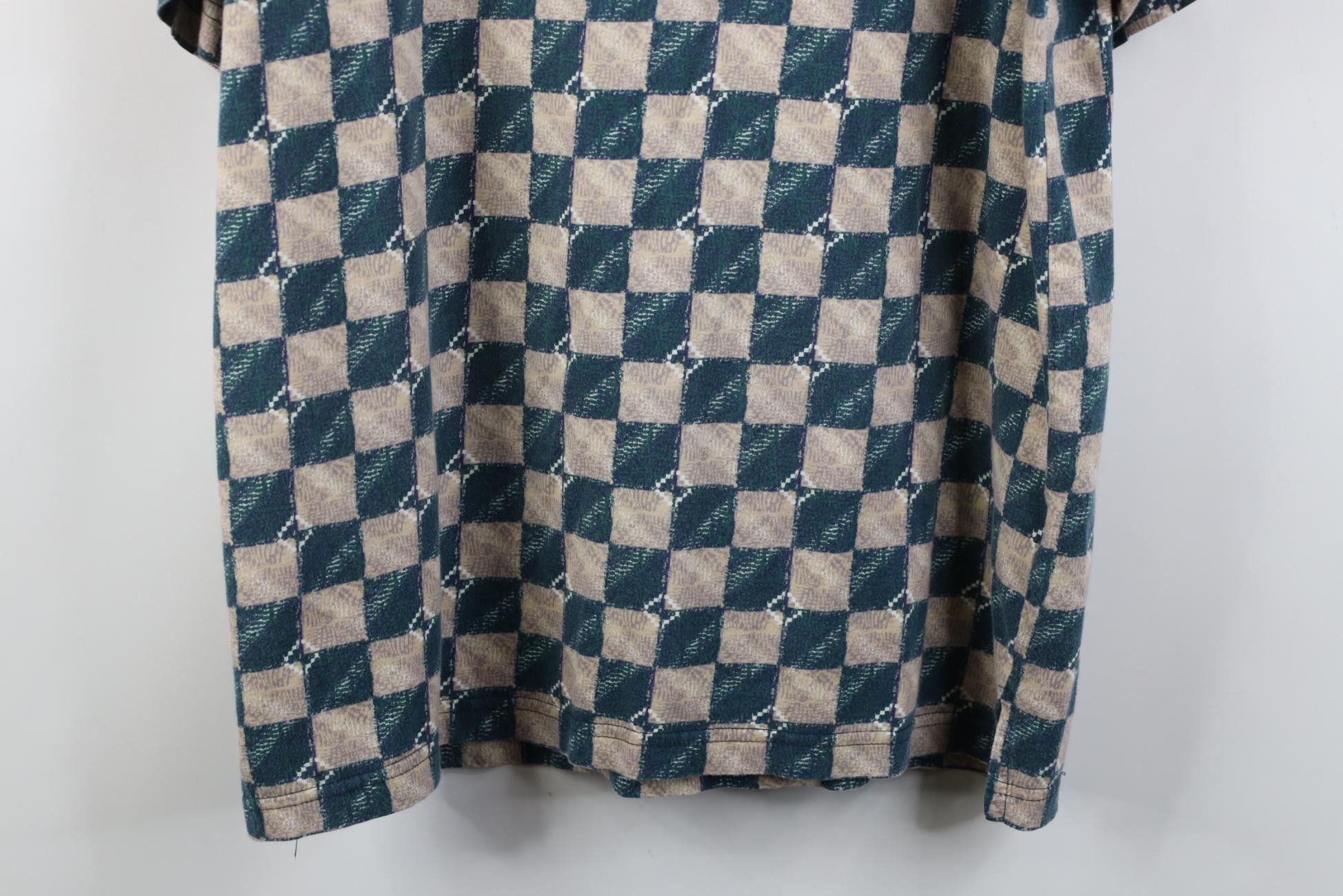 Vintage Vintage 90s Streetwear Checkered Collared Golf Polo Shirt Size US M / EU 48-50 / 2 - 11 Thumbnail