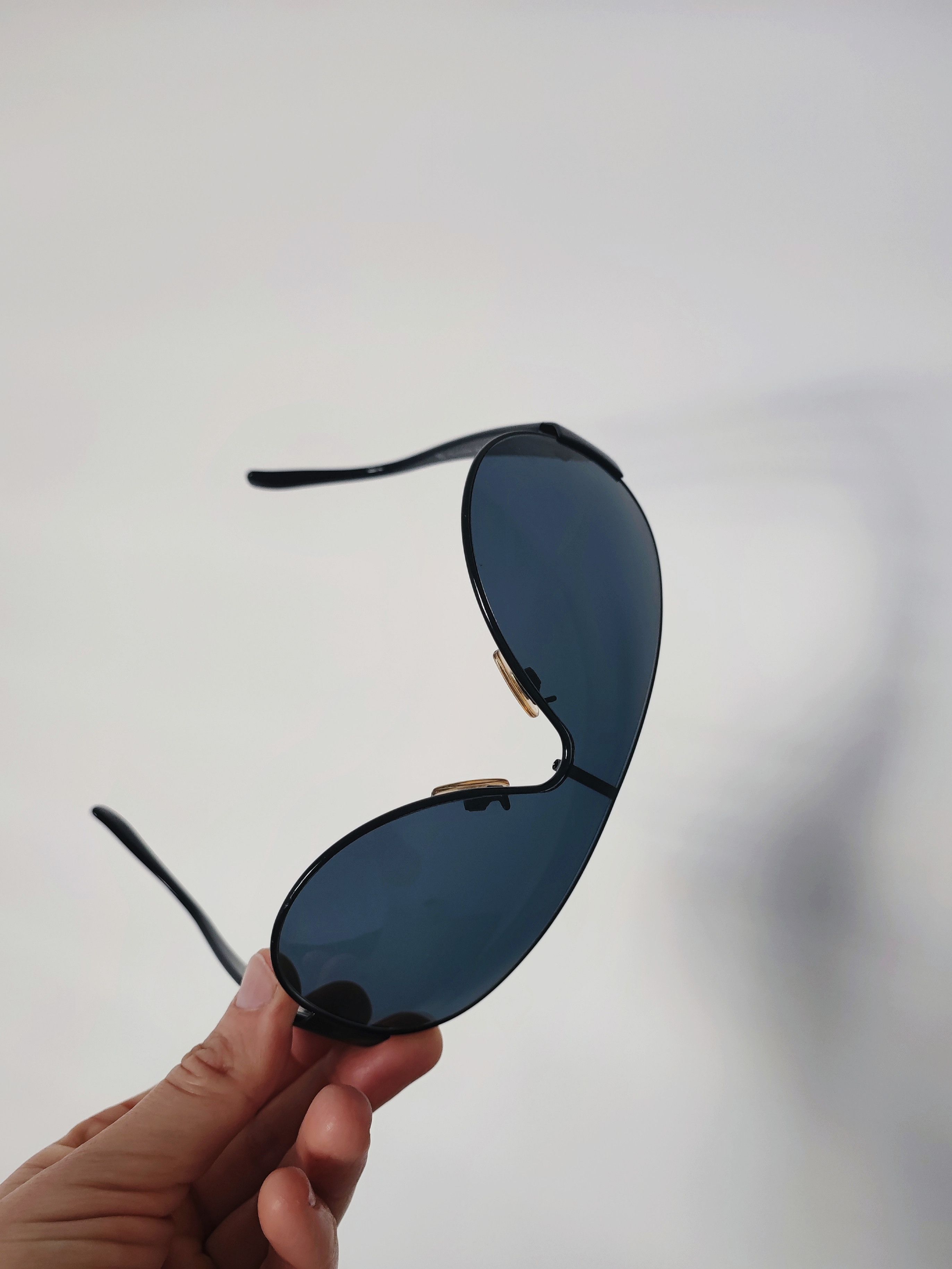 Dolce & Gabbana Dolce & Gabbana DG2012 Vintage Shield Sunglasses - Y2K Size ONE SIZE - 5 Thumbnail