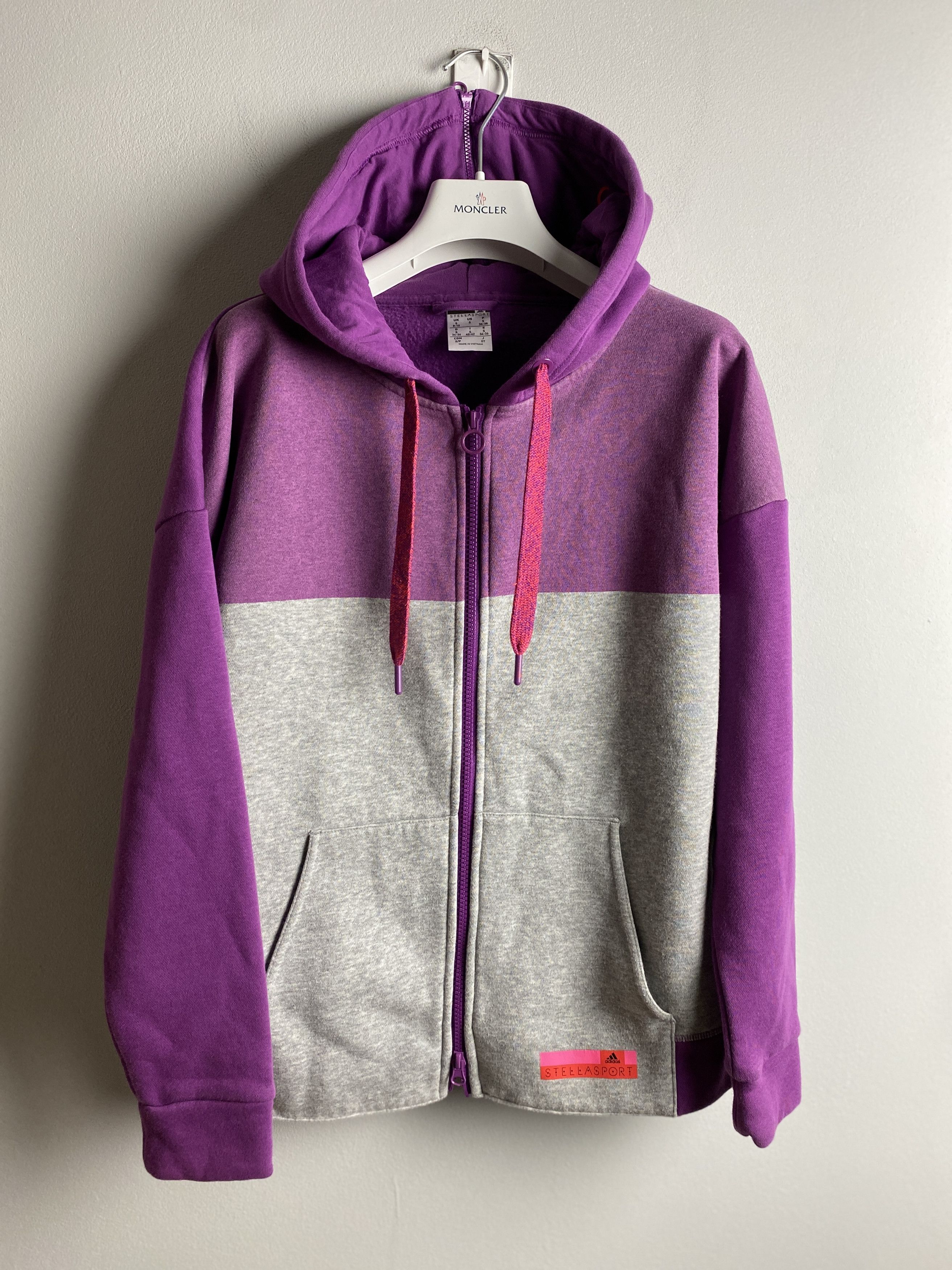 Adidas × Stella McCartney Adidas x Stella McCartney zip-up hoodie sport casual Size S / US 4 / IT 40 - 1 Thumbnail