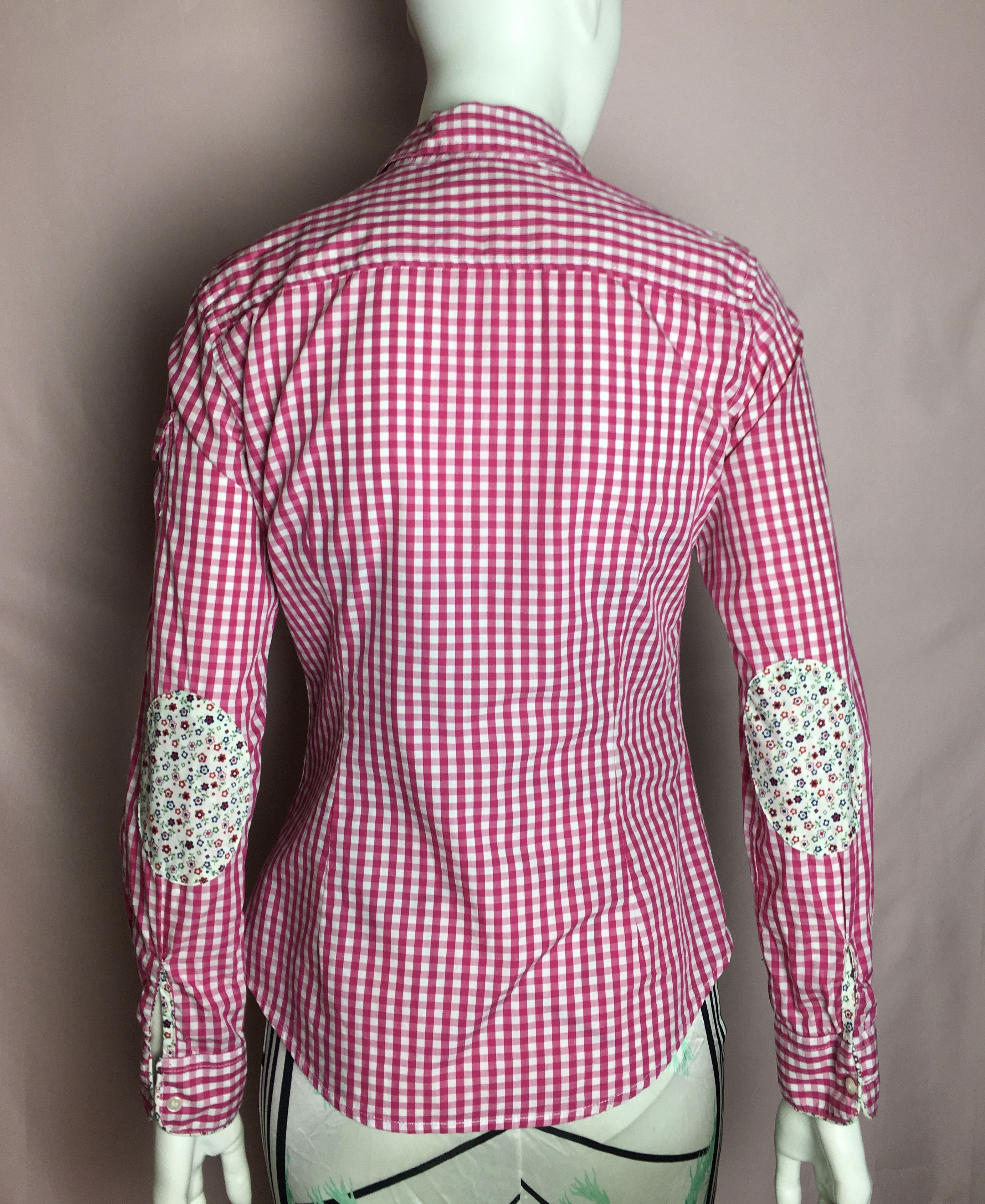 Other Luis Trenker Austrian Checked Shirt Blouse Size XS Size XS / US 0-2 / IT 36-38 - 3 Thumbnail